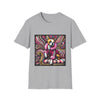 Boston Terrier Pink Rocker | Unisex Dog T-Shirt