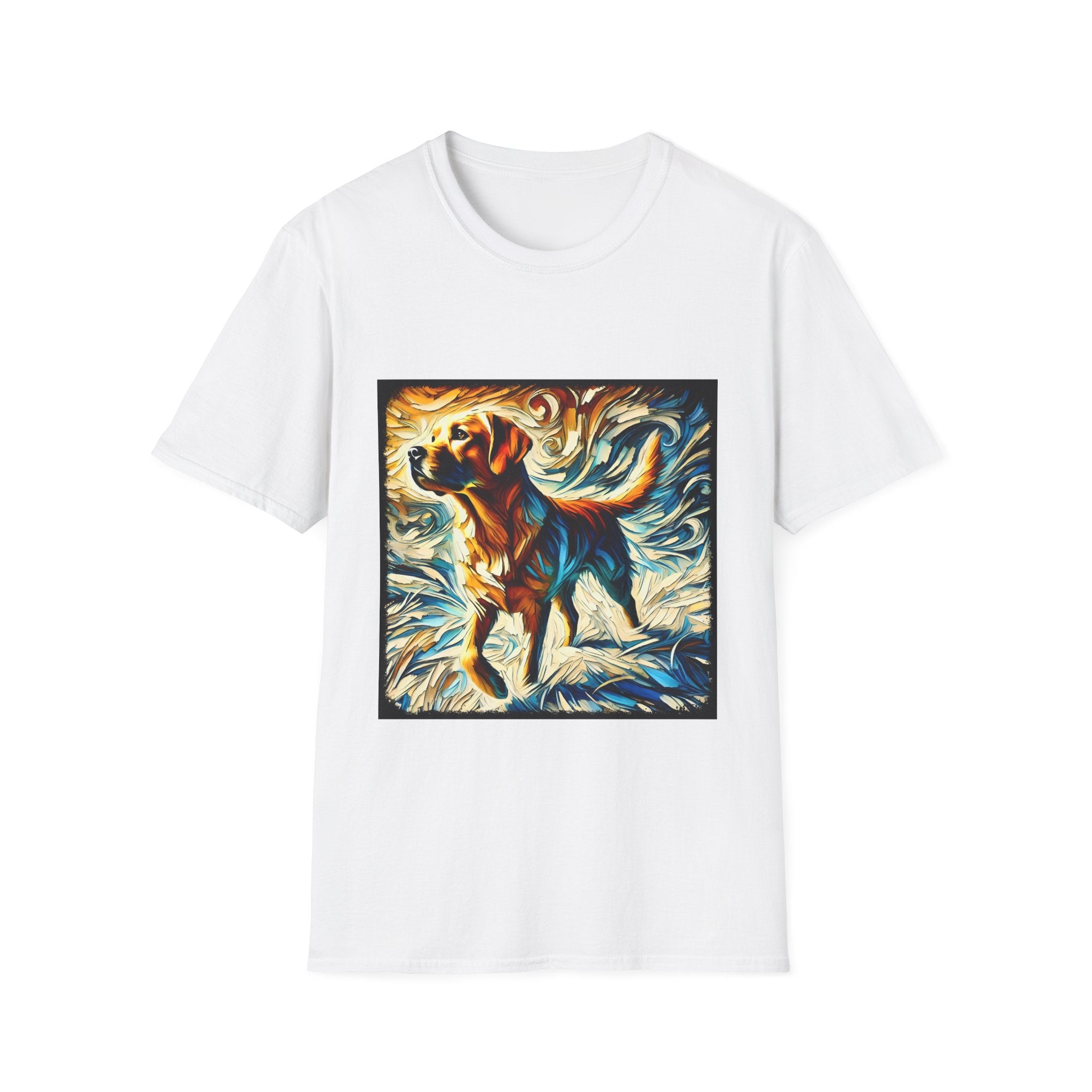 Labrador Retriever Sun Swirl | Unisex Dog T-Shirt
