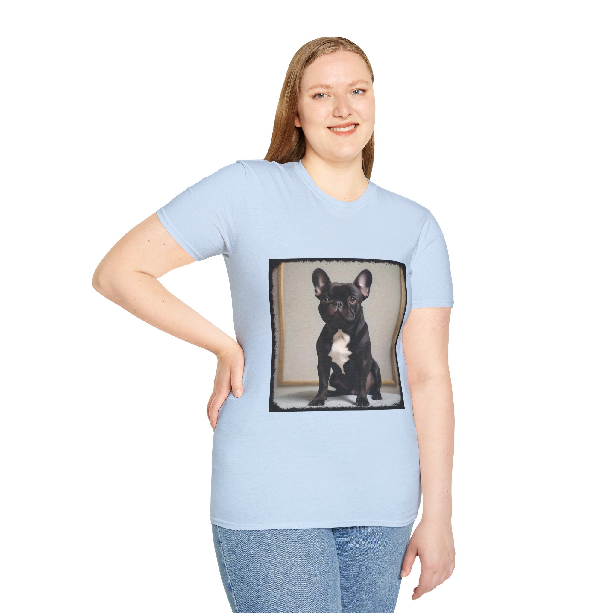 French Bulldog Classic Portrait | Unisex Dog T-Shirt