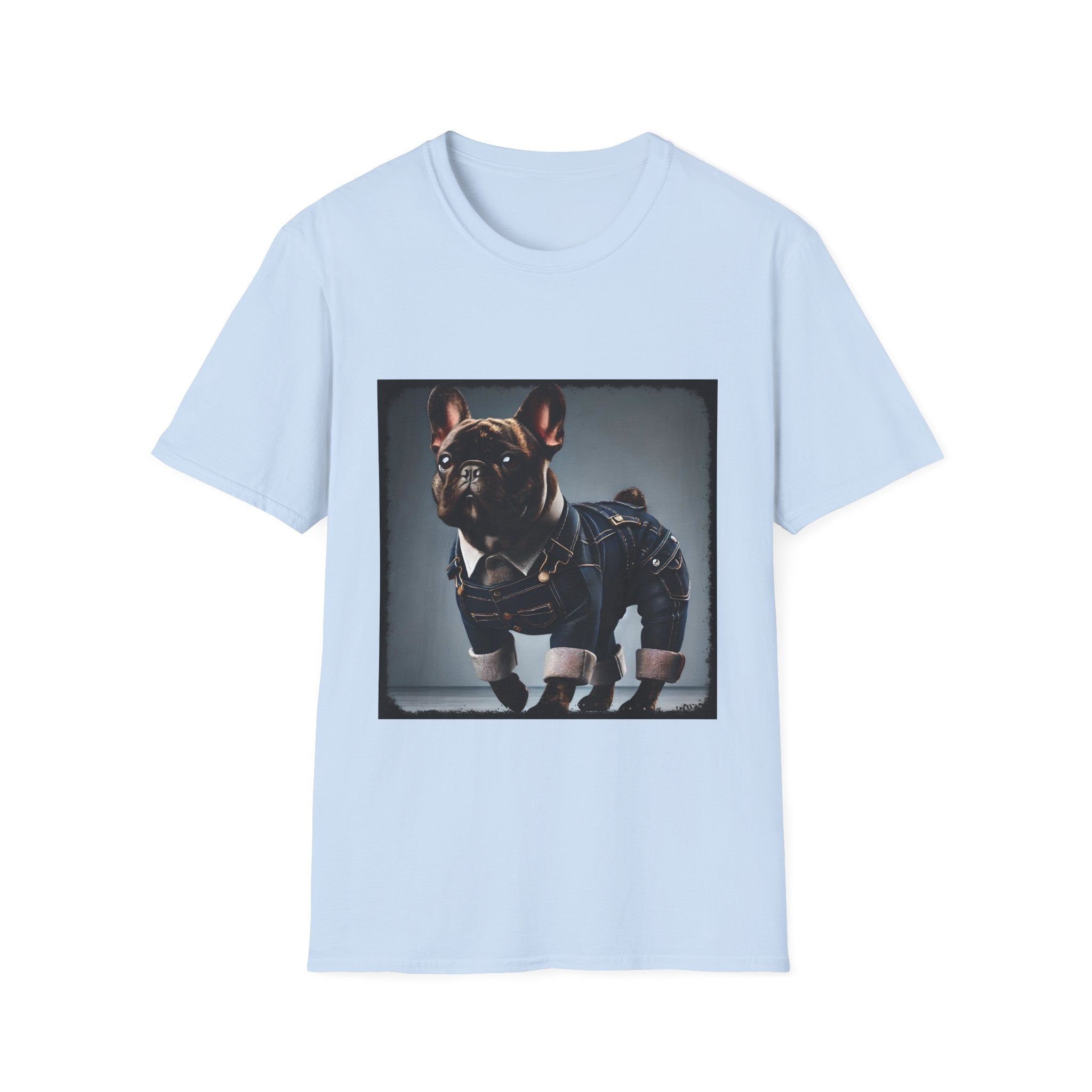 French Bulldog Denim Dream | Unisex Dog T-Shirt