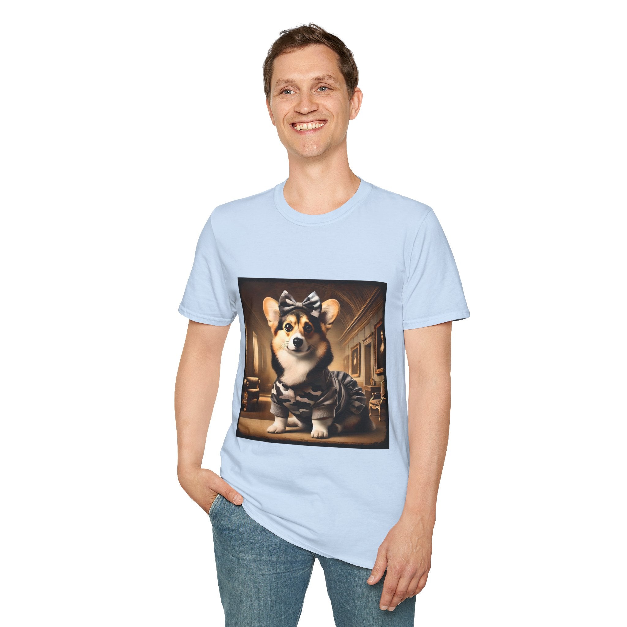 Pembroke Welsh Corgi Camo Diva | Unisex Dog T-Shirt