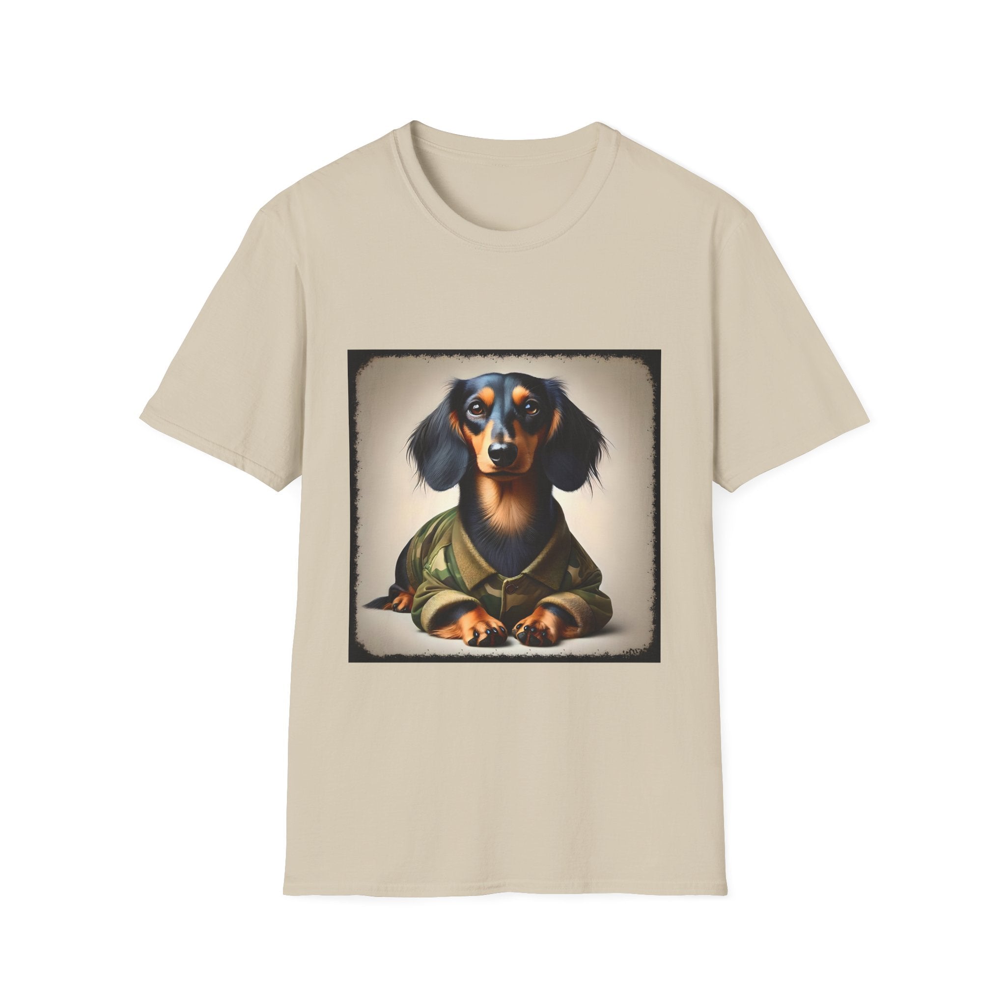 Dachshund Camo Chic | Unisex Dog T-Shirt