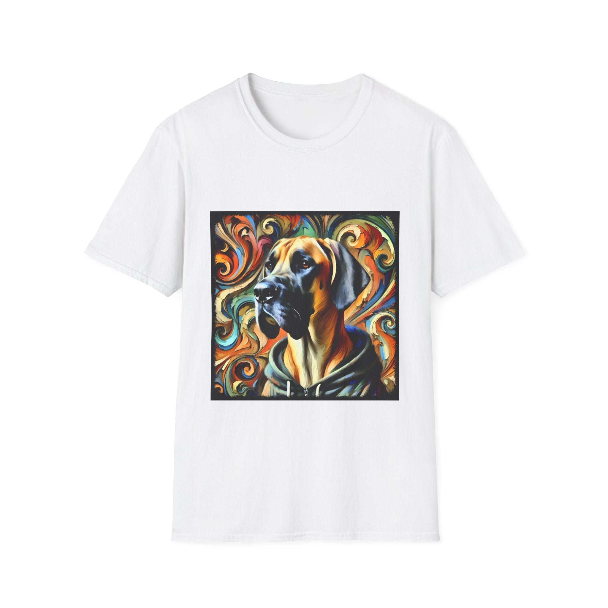 Great Dane Street Swirl | Unisex Dog T-Shirt