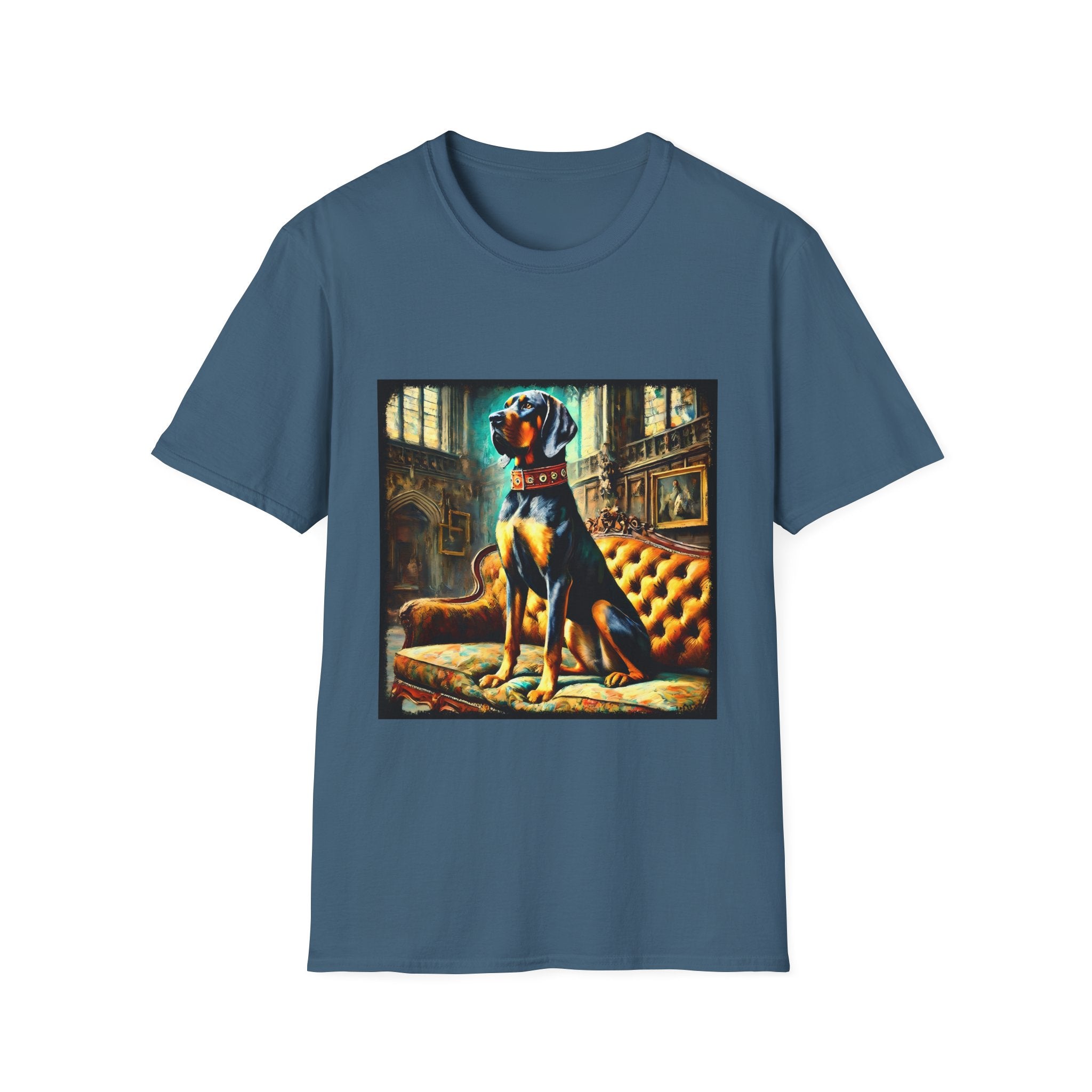 Coonhound Casual Royalty | Unisex Dog T-Shirt