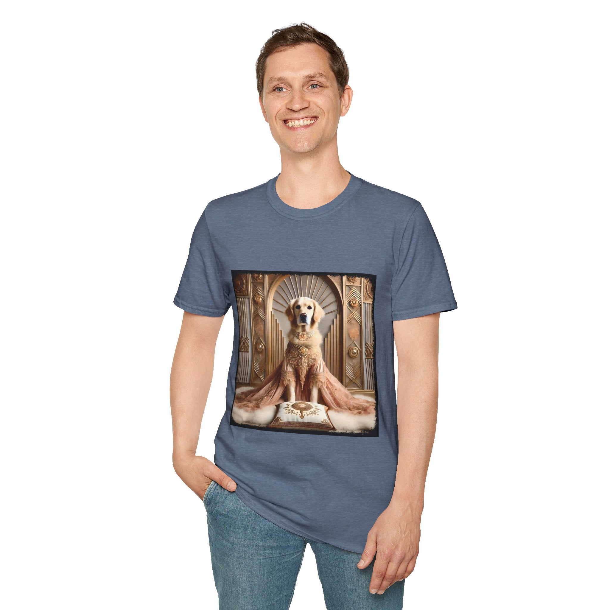 Golden Retriever Luxe Lady | Unisex Dog T-Shirt