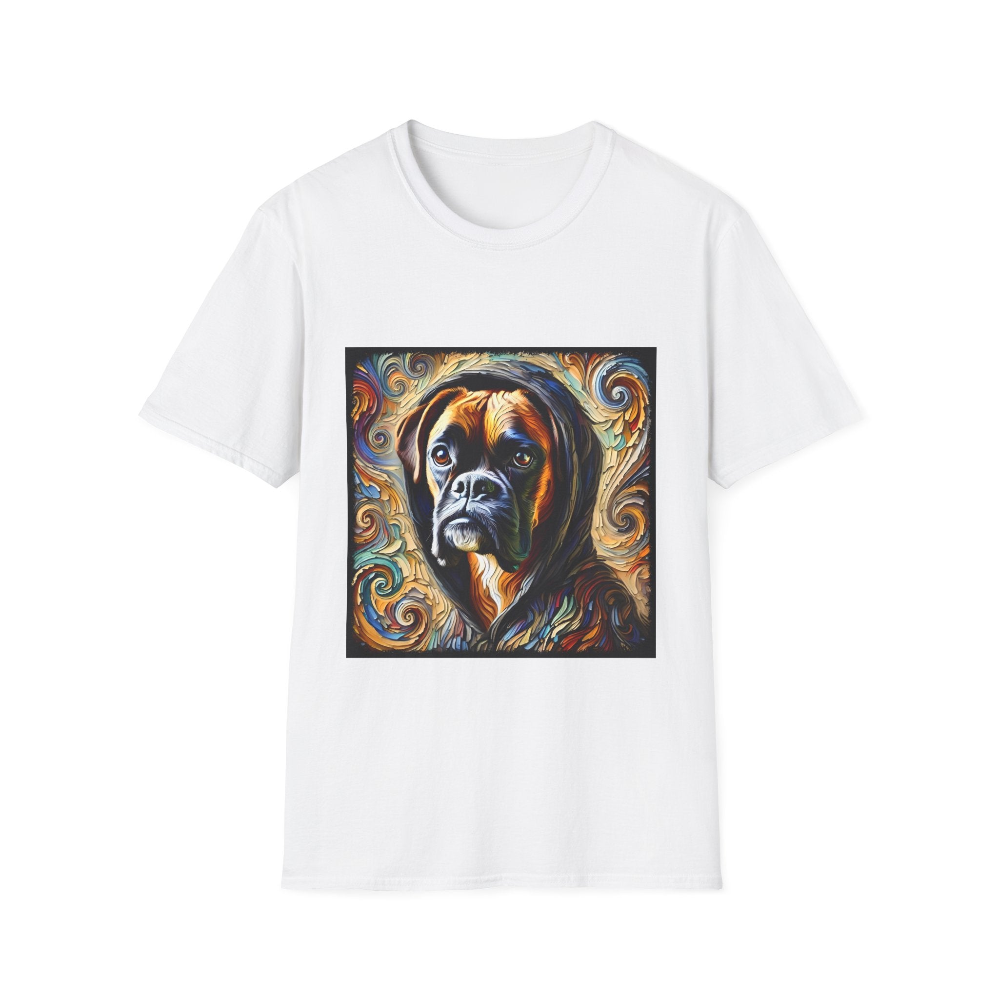 Boxer Urban Swirl | Unisex Dog T-Shirt