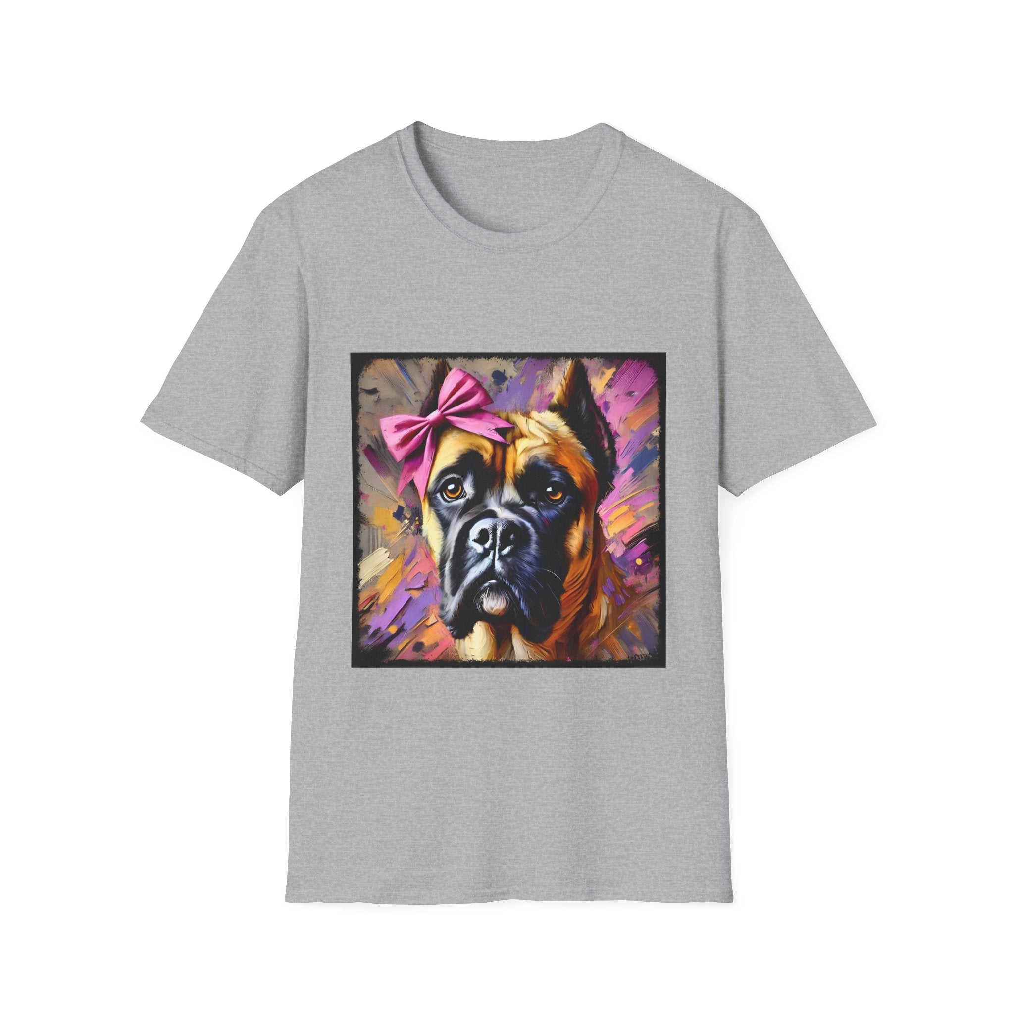 Cane Corso Pink Bow Classic | Unisex Dog T-Shirt