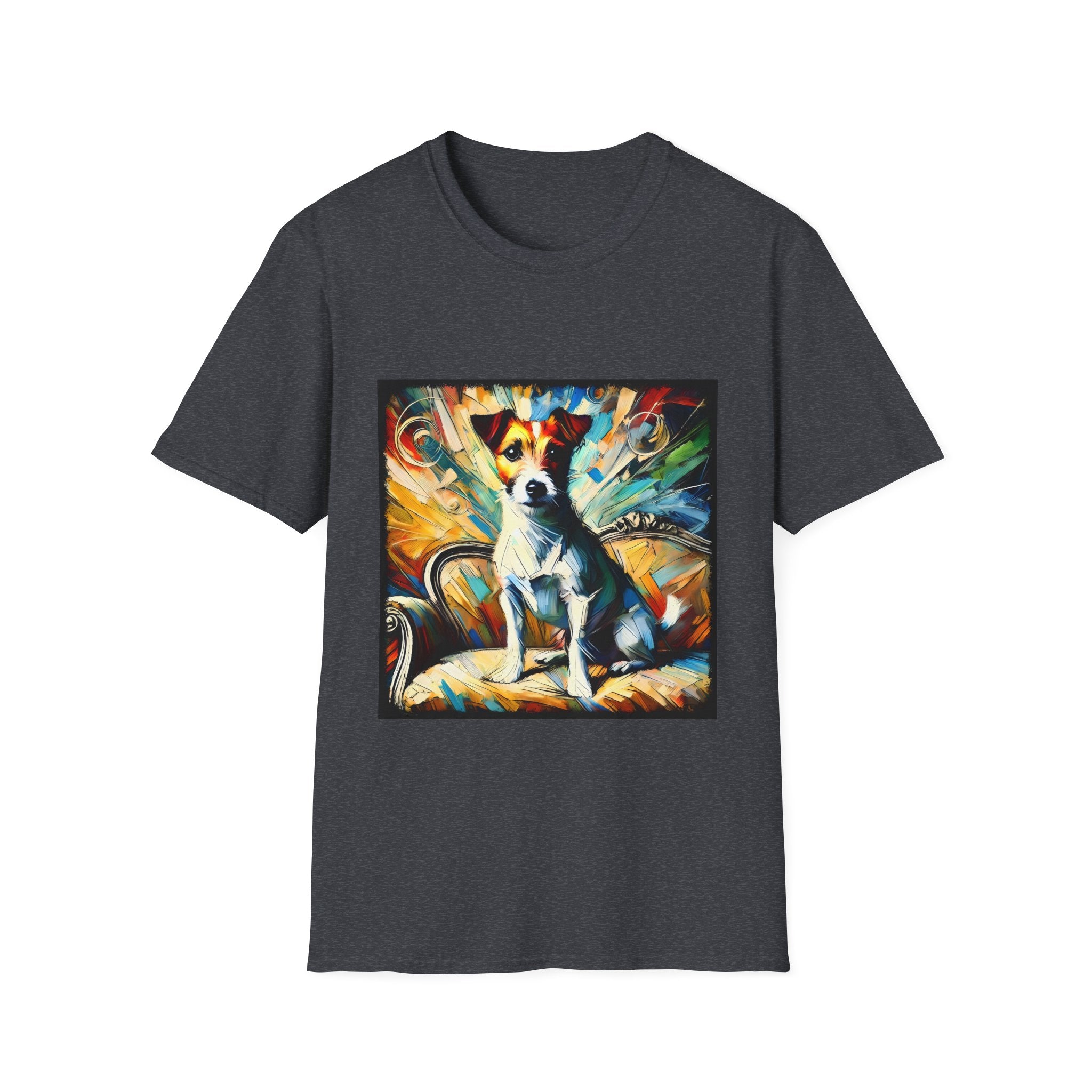 Jack Russell Terrier Multicolored Classic | Unisex Dog T-Shirt
