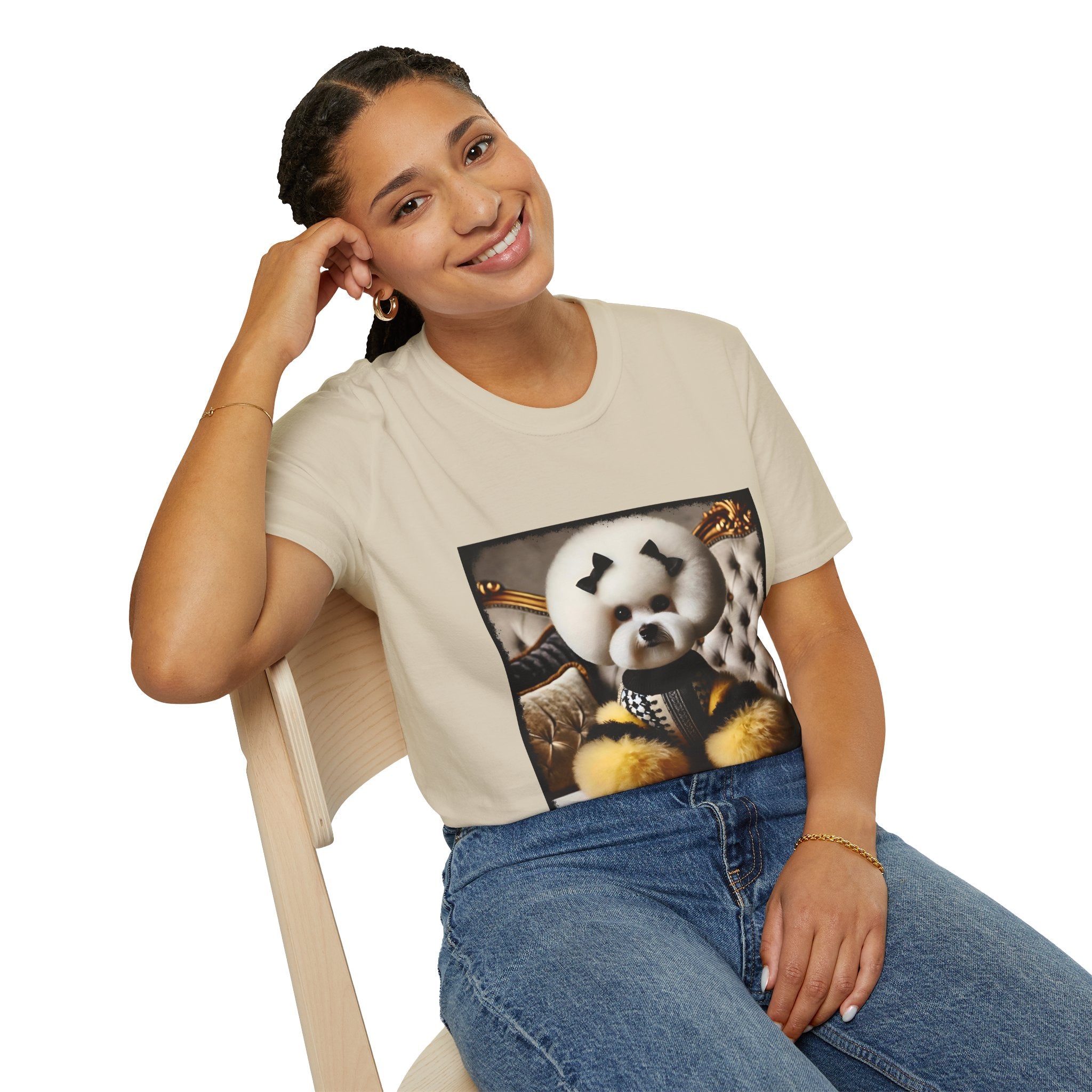 Bichon Frise Queen Bee | Unisex Dog T-Shirt