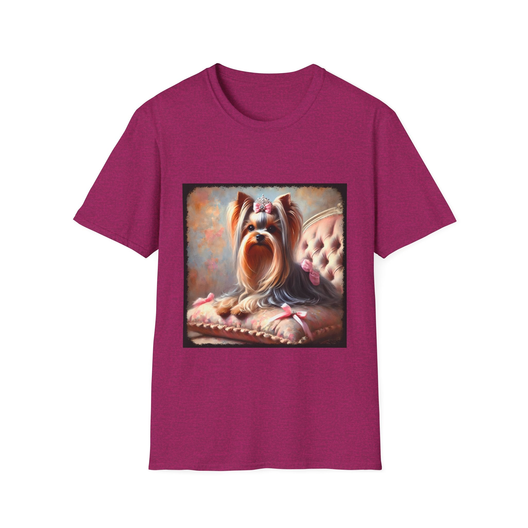 Yorkshire Terrier Bows and Diamonds Classic | Unisex Dog T-Shirt