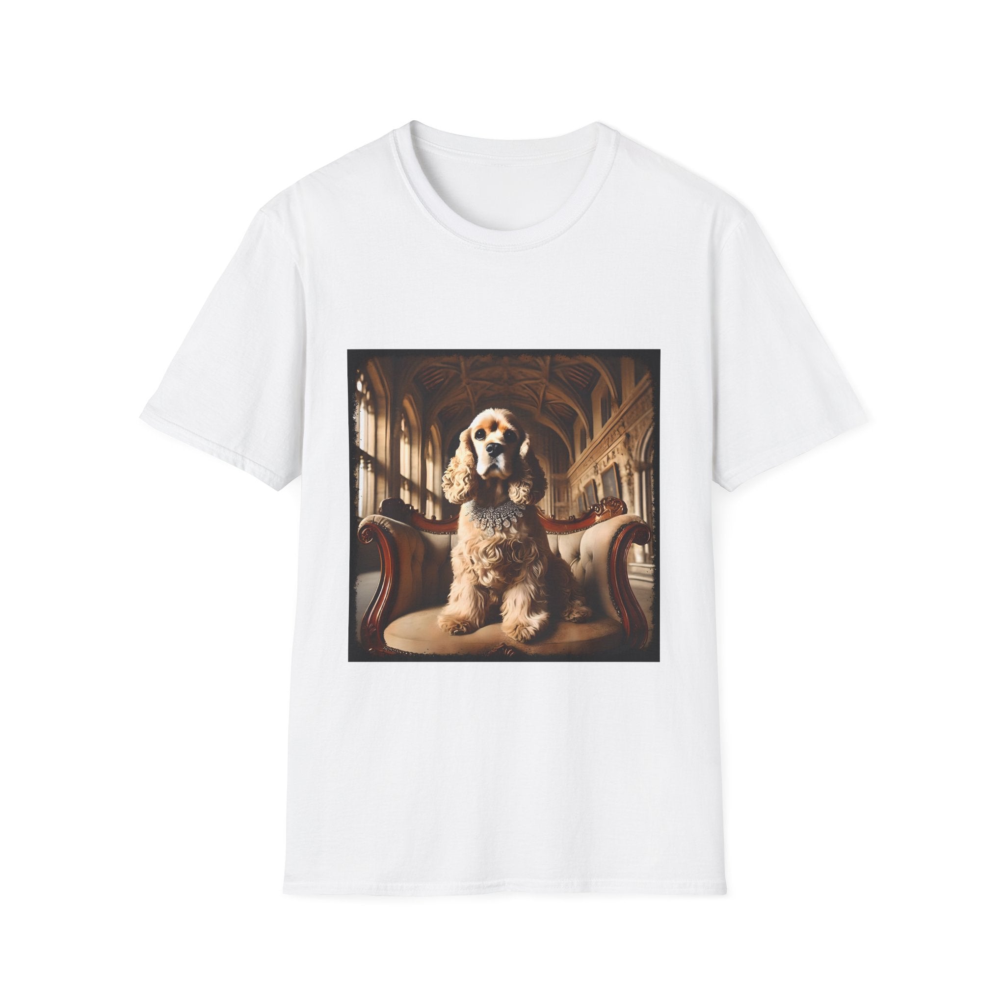Cocker Spaniel Dashing Diva | Unisex Dog T-Shirt
