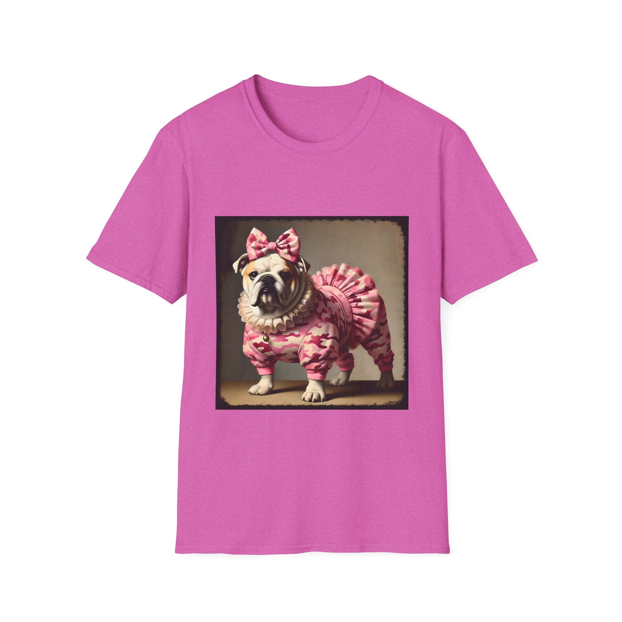 Bulldog Camo Cutie II | Unisex Dog T-Shirt