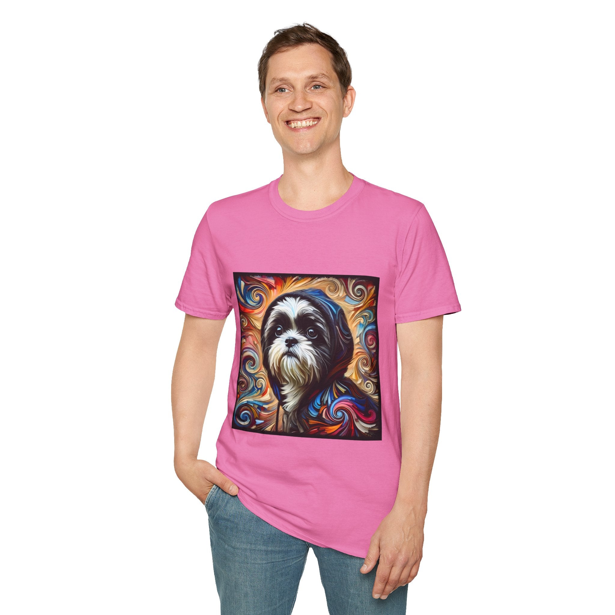 Shih Tzu Hoodie Swirl |  Unisex Dog T-Shirt