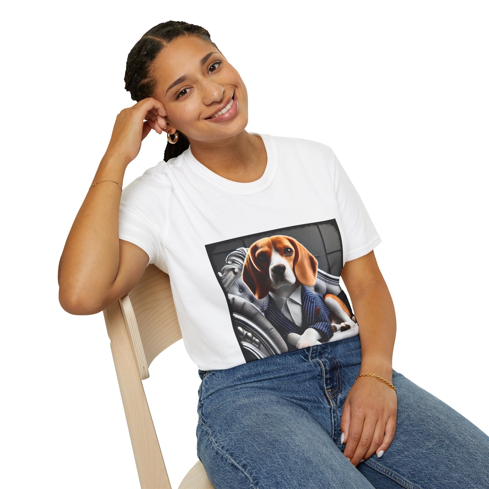 Beagle Handsone Fella | Unisex Dog T-Shirt