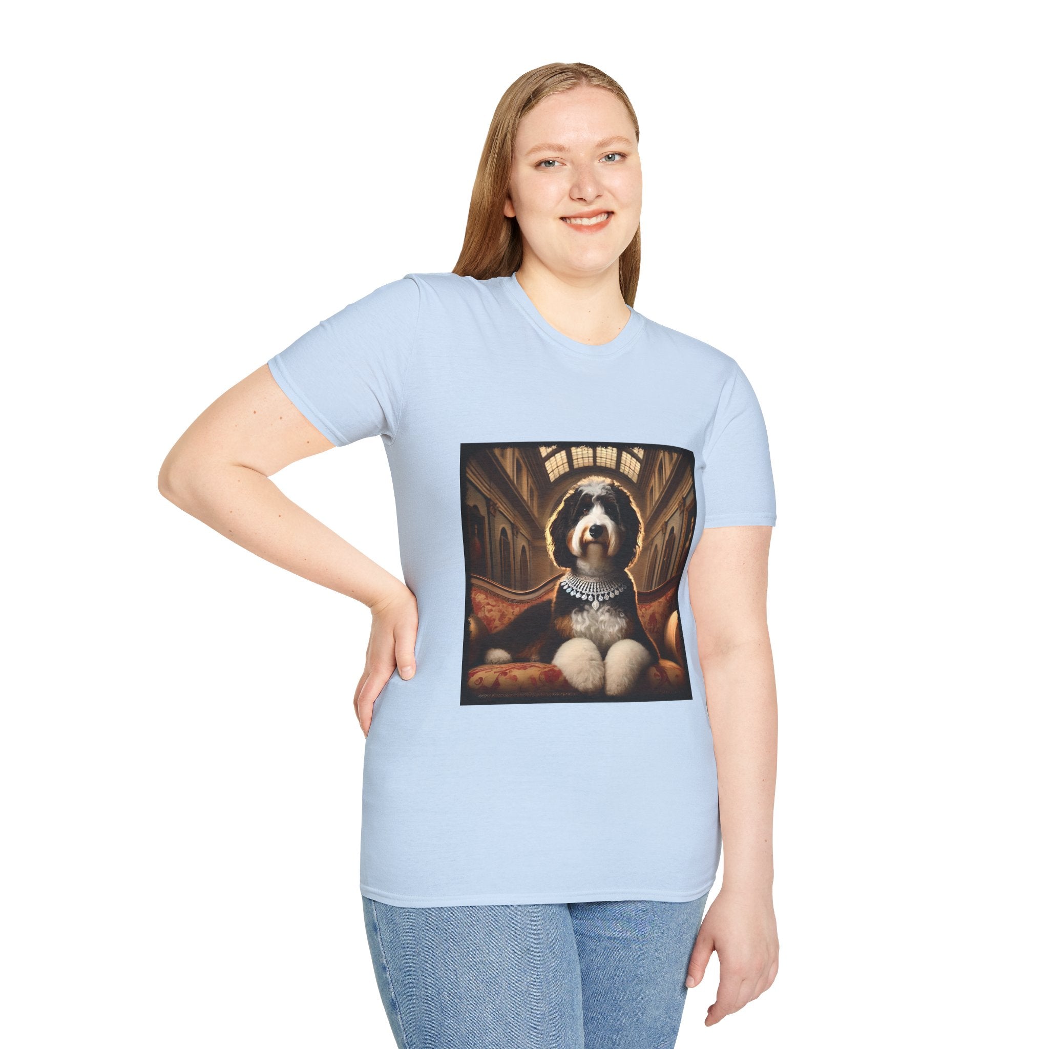 Bernedoodle Diamond Princess | Unisex Dog T-Shirt