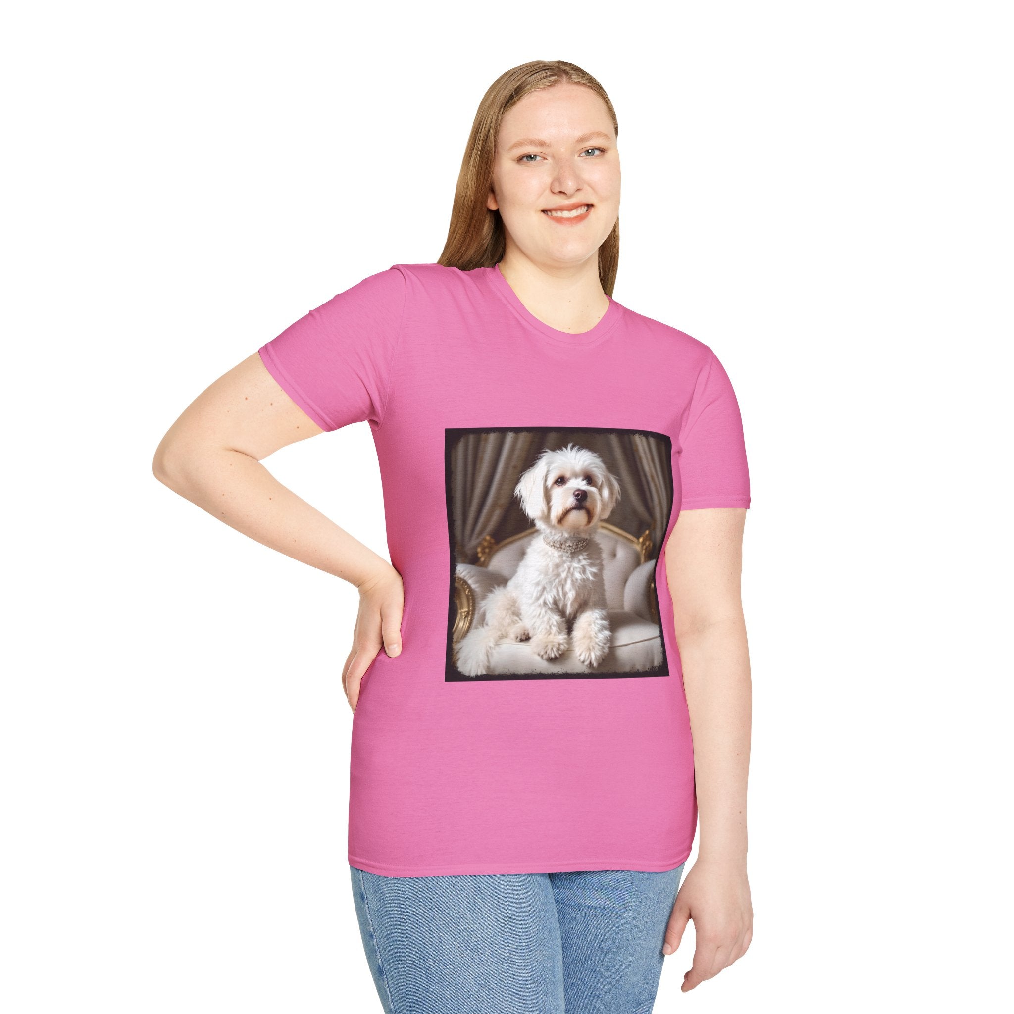 Maltese Royal Princess | Unisex Dog T-Shirt