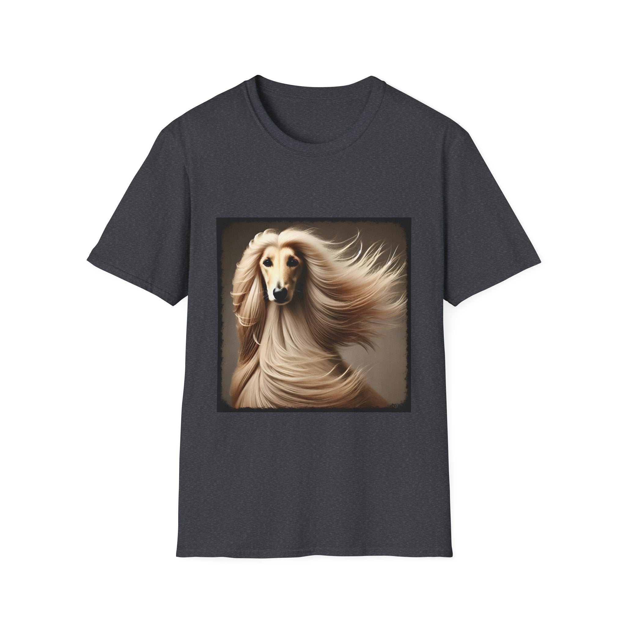 Afghan Hound Sultry Supermodel | Unisex Dog T-Shirt