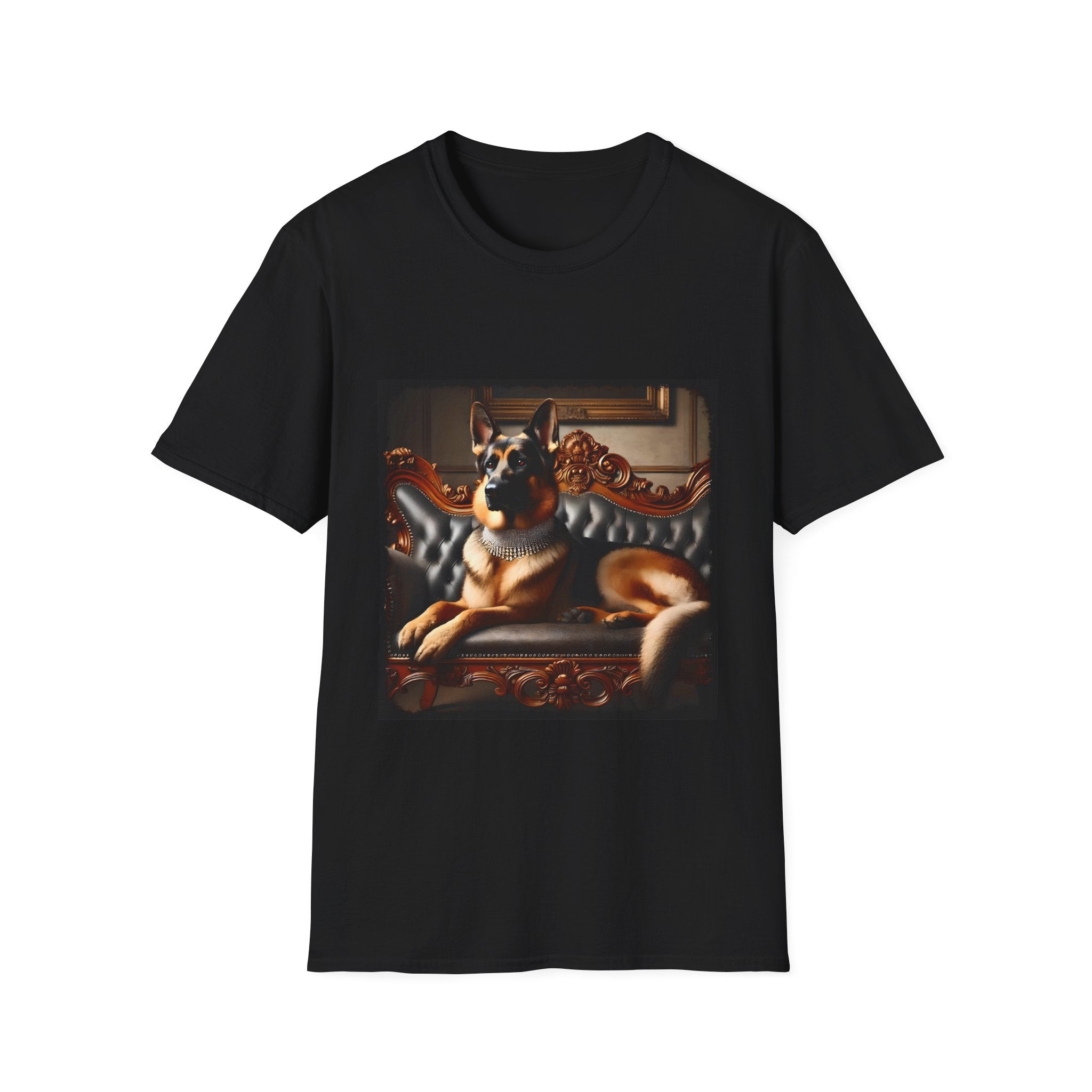 German Shepherd Posh Princess | Unisex Dog T-Shirt