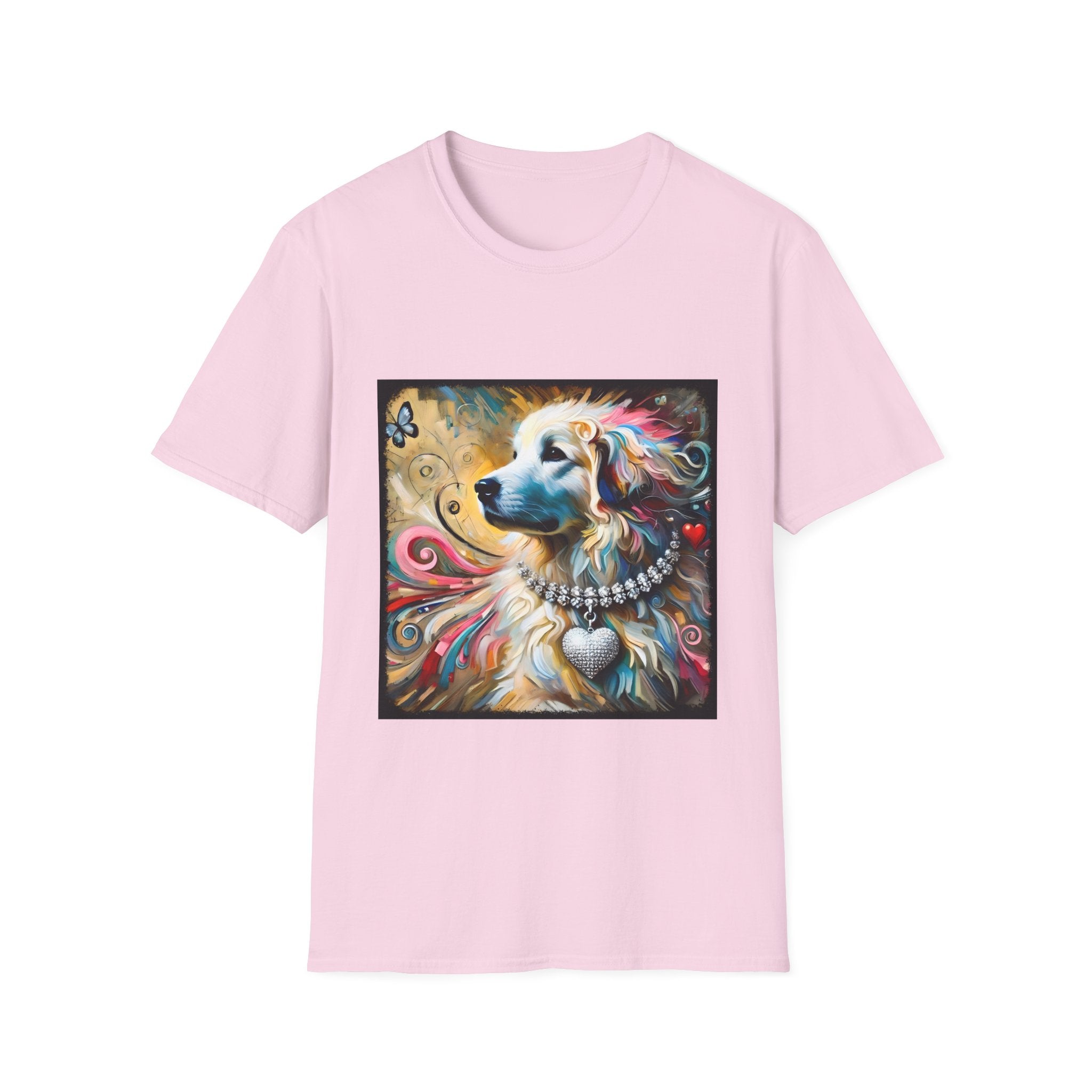 Great Pyrenees Blissful Swirl | Unisex Dog T-Shirt