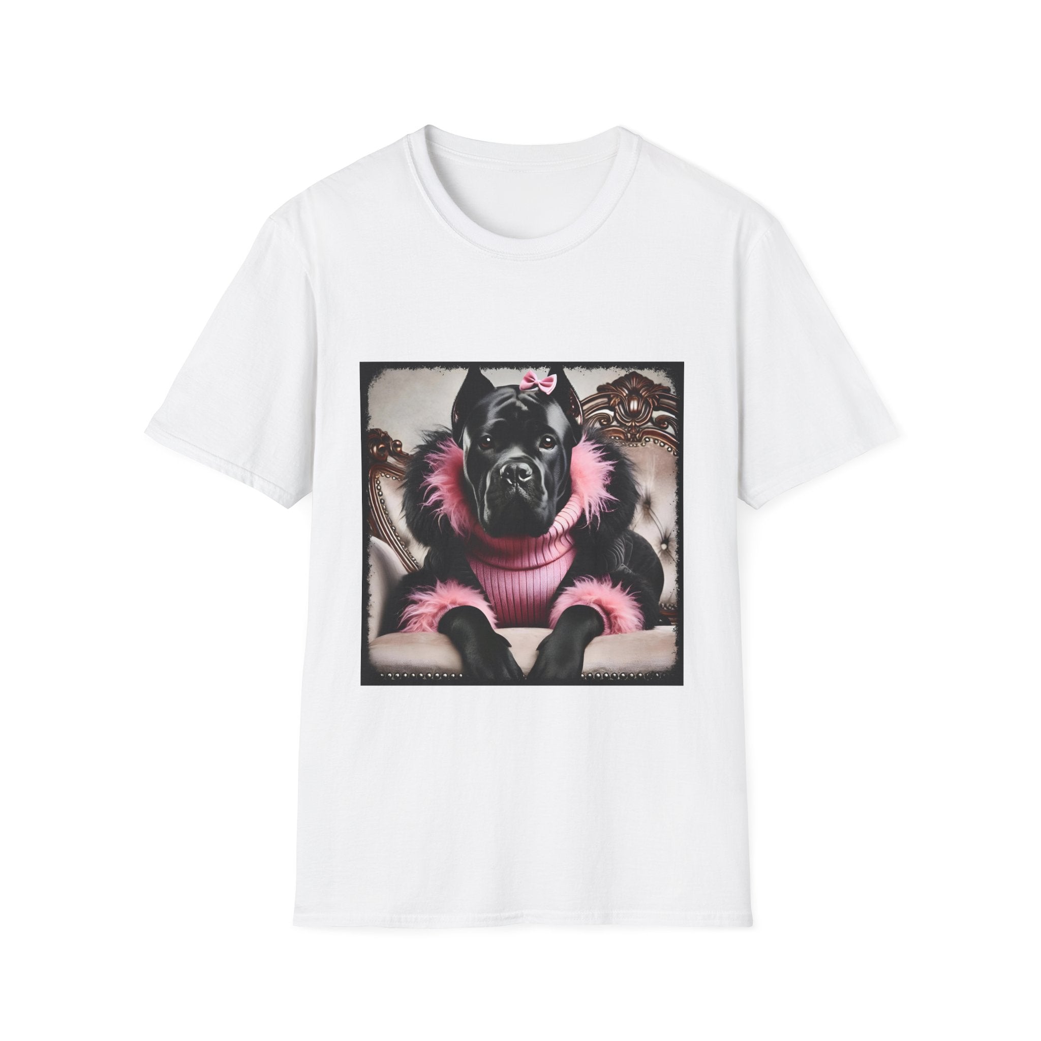 Cane Corso Pink Rebel | Unisex Dog T-Shirt