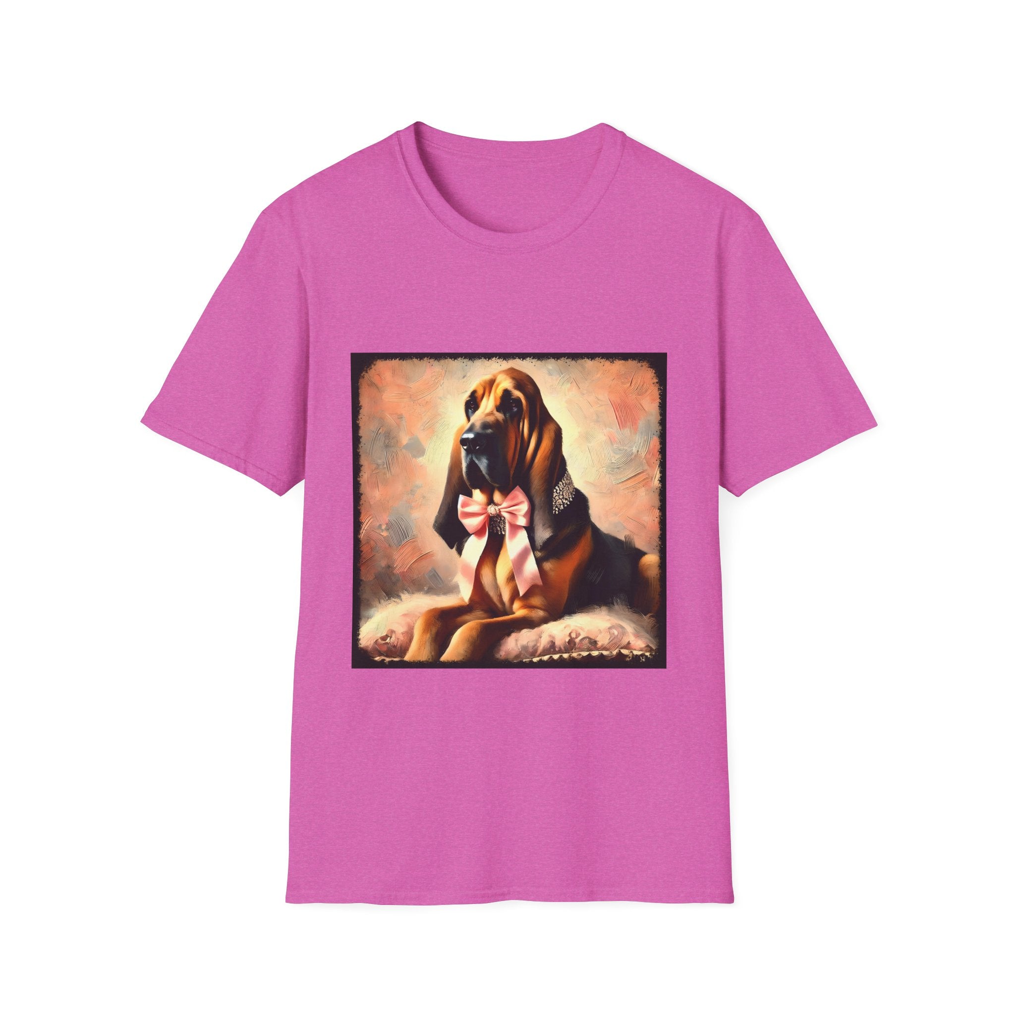 Bloodhound Poised Classic | Unisex Dog T-Shirt