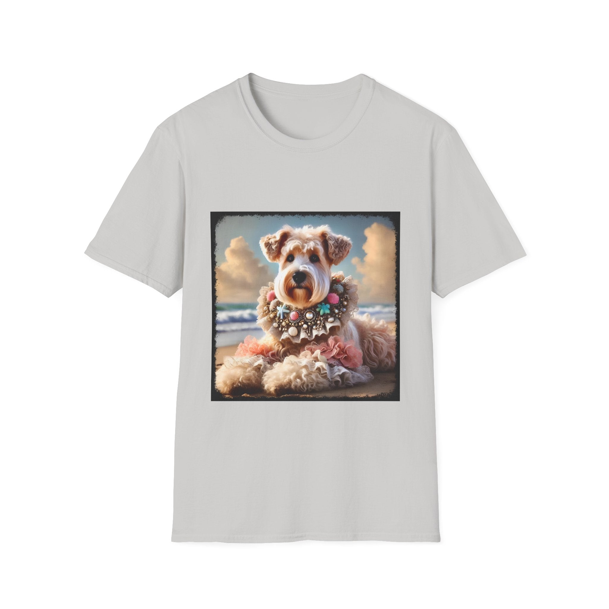 Wheaten Terrier Beach Babe | Unisex Dog T-Shirt