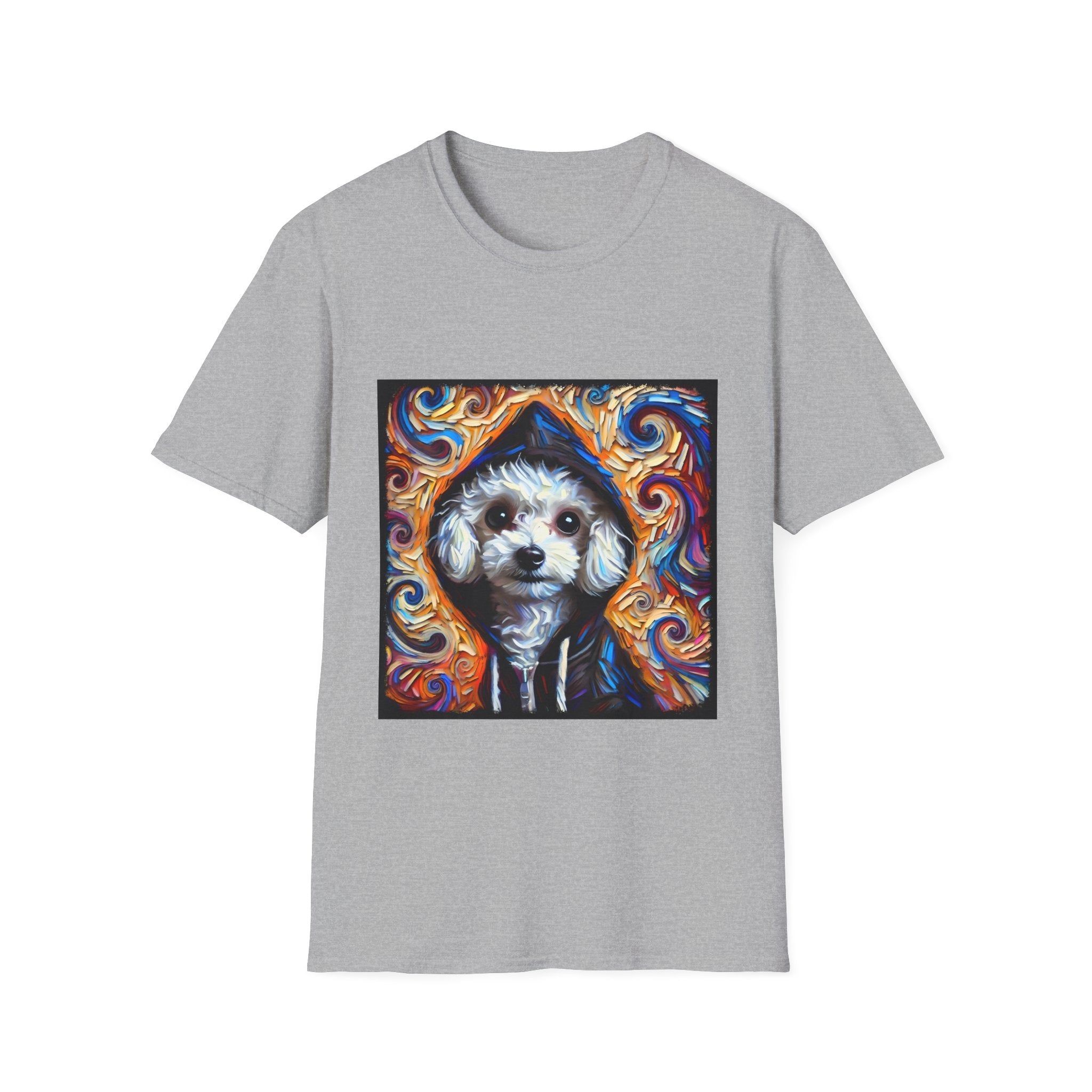 Poodle Bold Relaxed Swirl | Unisex Dog T-Shirt
