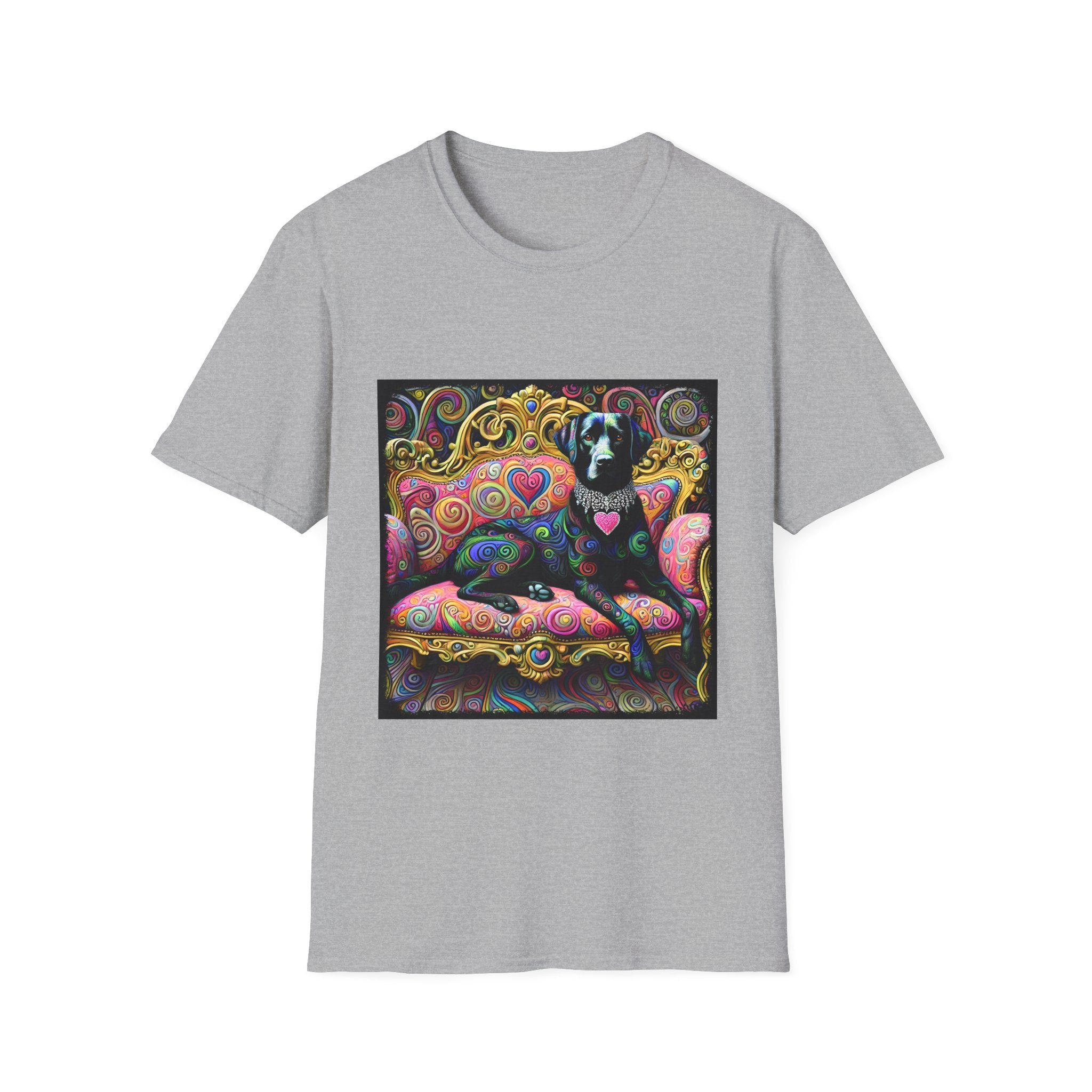Labrador Retriever Love Swirl | Unisex Dog T-Shirt
