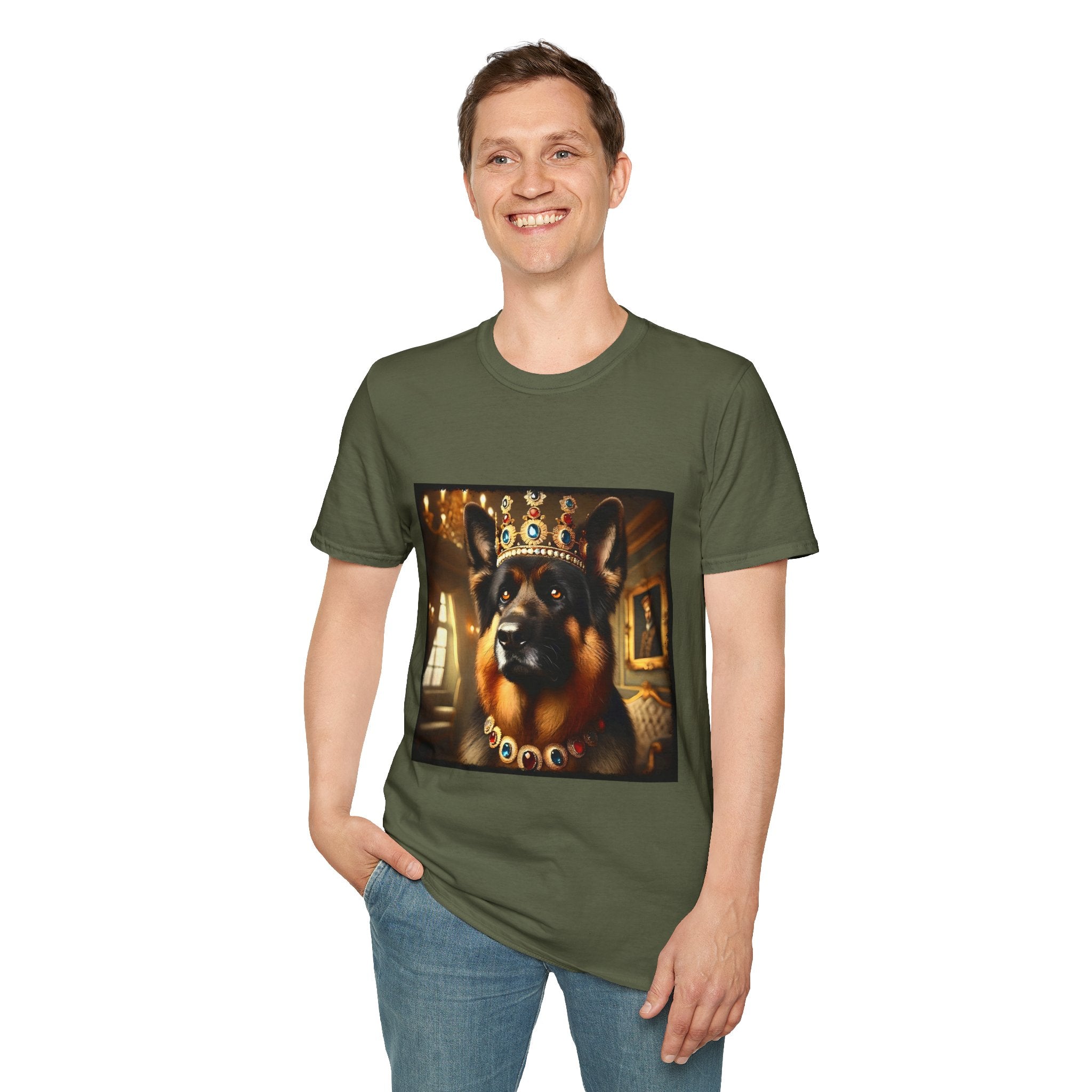 German Shepherd Royal Prince | Unisex Dog T-Shirt