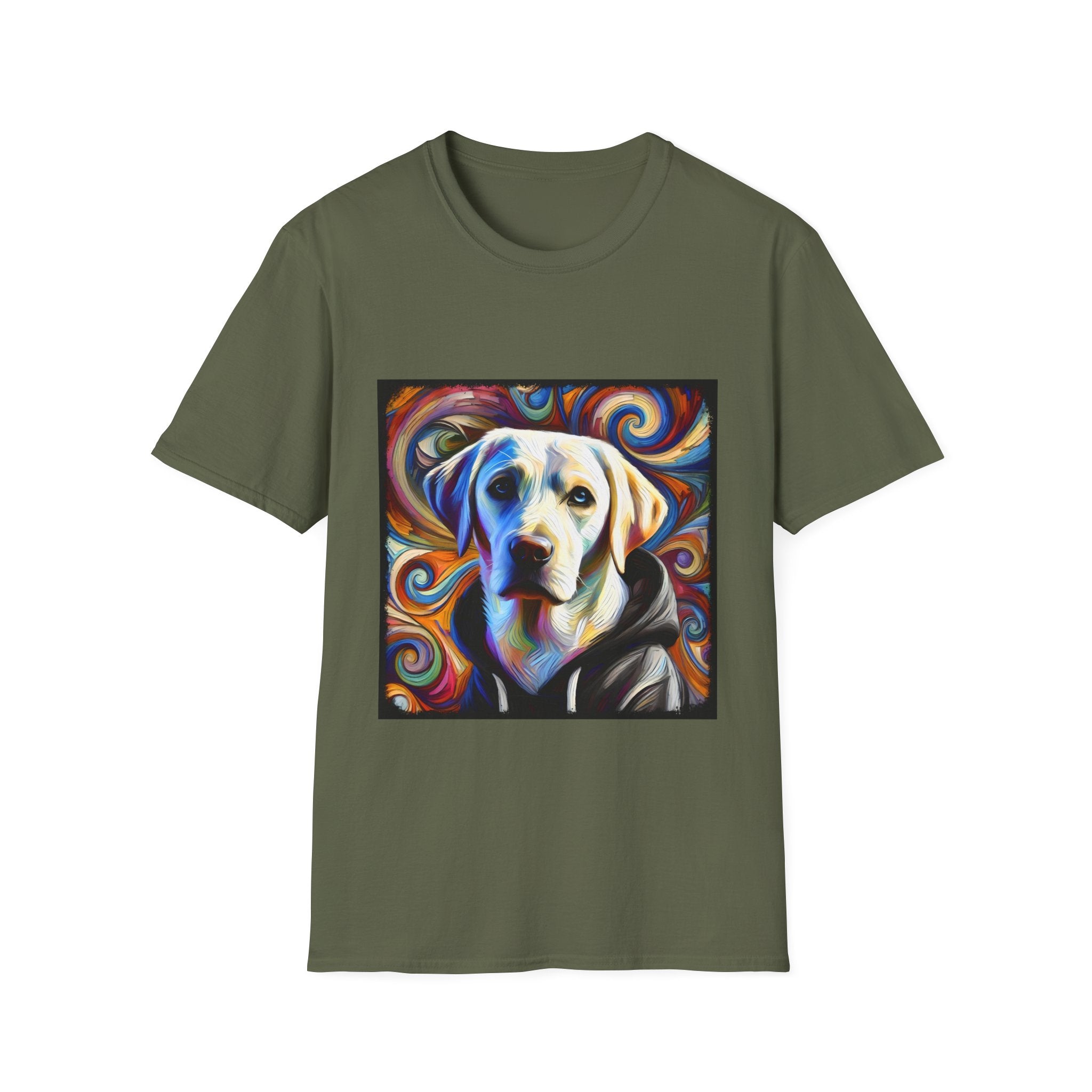 Labrador Retriever Relaxed Swirl | Unisex Dog T-Shirt