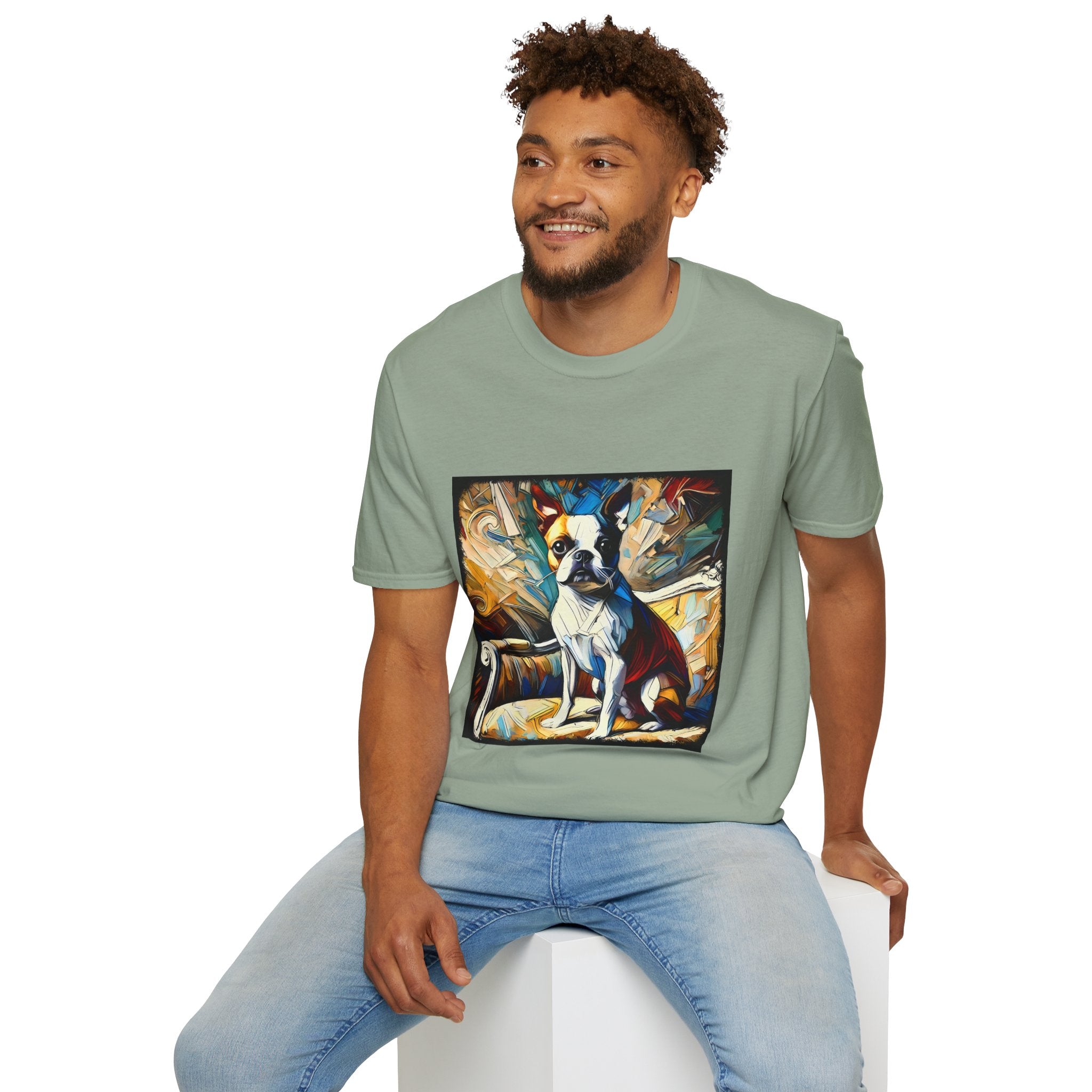 Boston Terrier Warm Classic | Unisex Dog T-Shirt