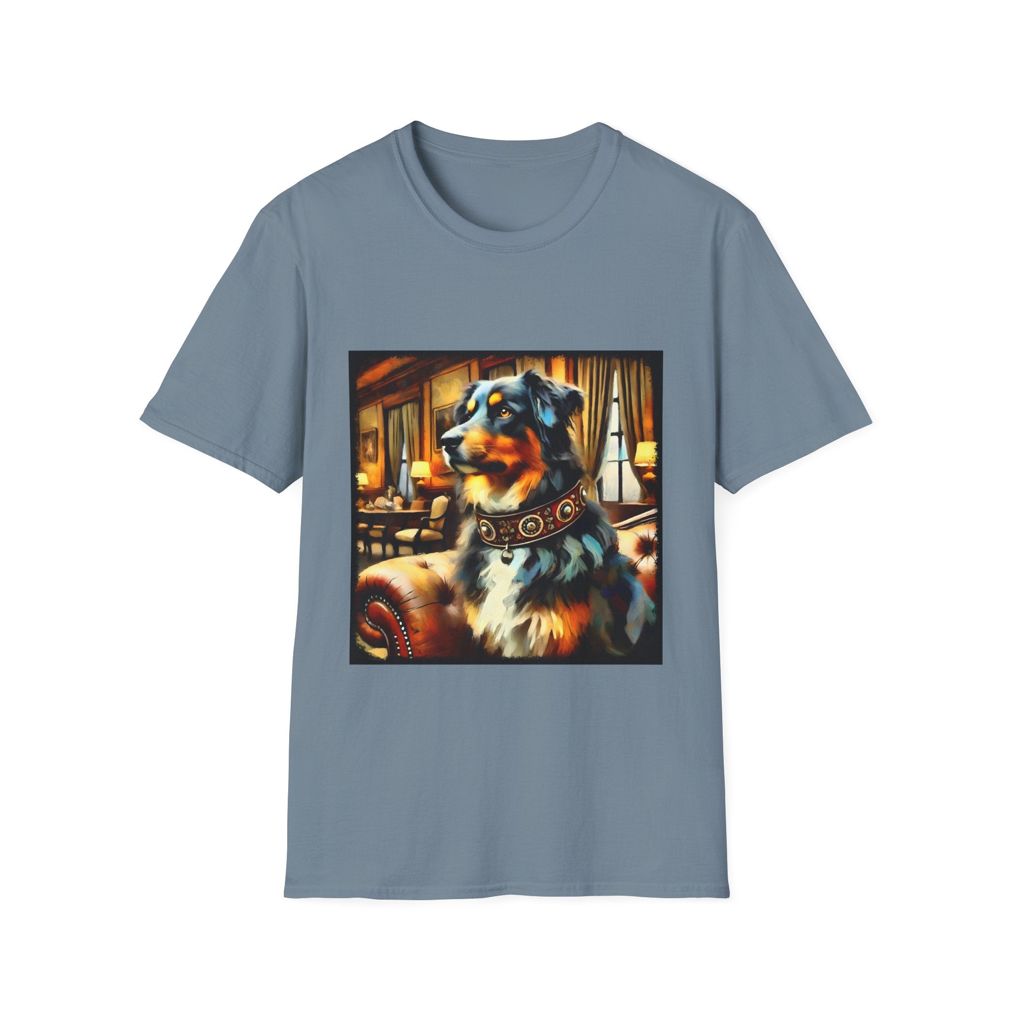 Australian Shepherd Bold Collar Classic | Unisex Dog T-Shirt