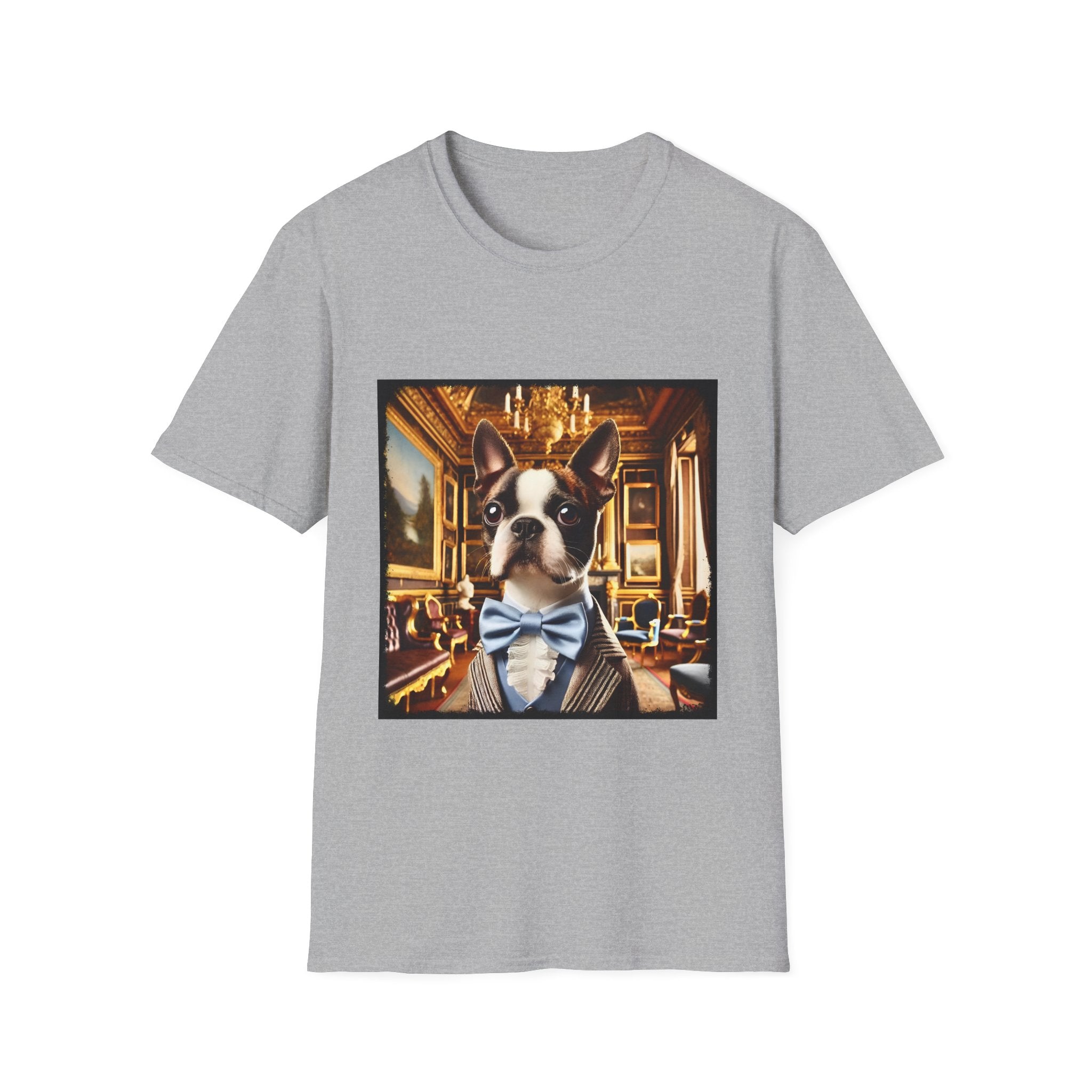 Rich Rouge Boston Terrier owner shirt