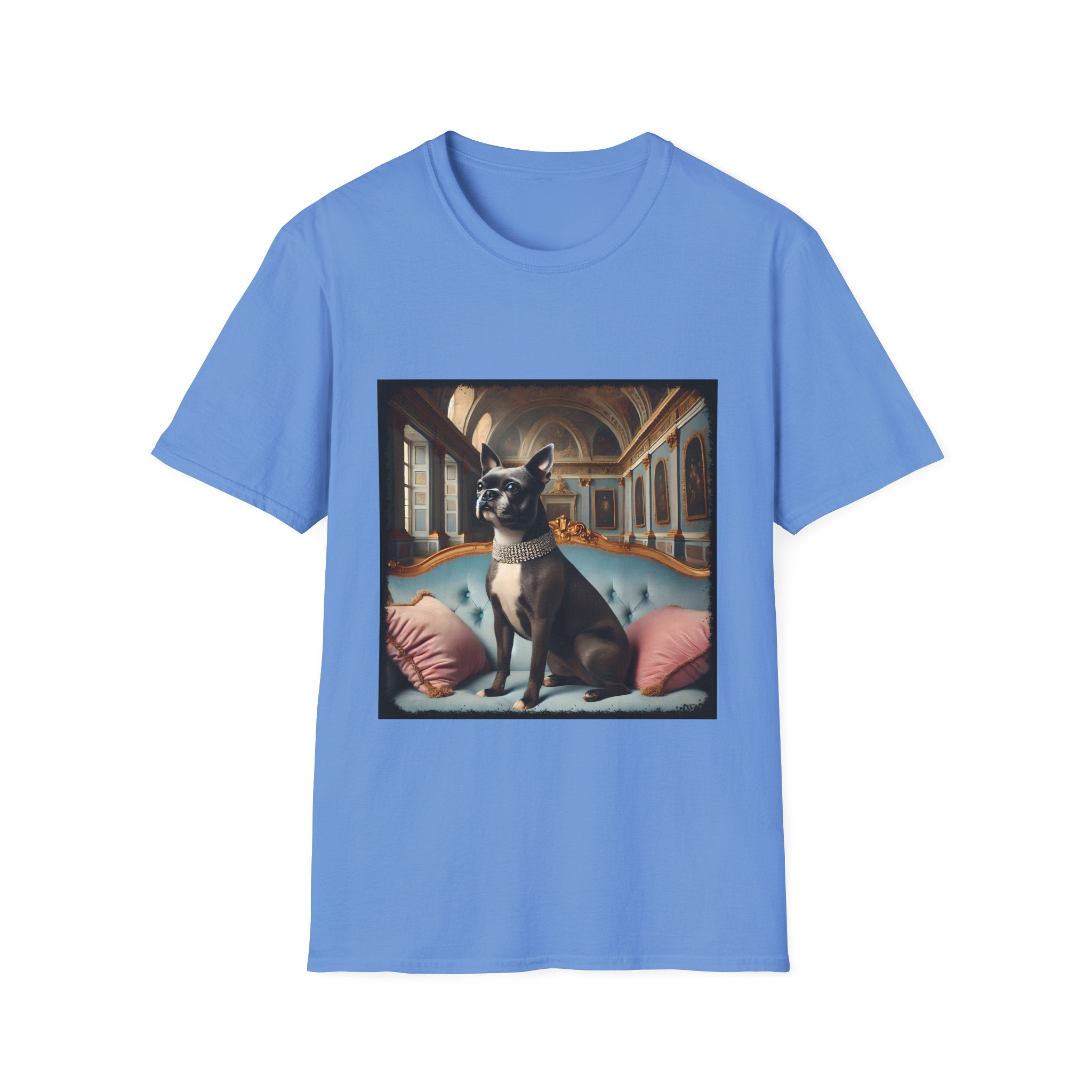Boston Terrier Blue Baroness | Unisex Dog T-Shirt
