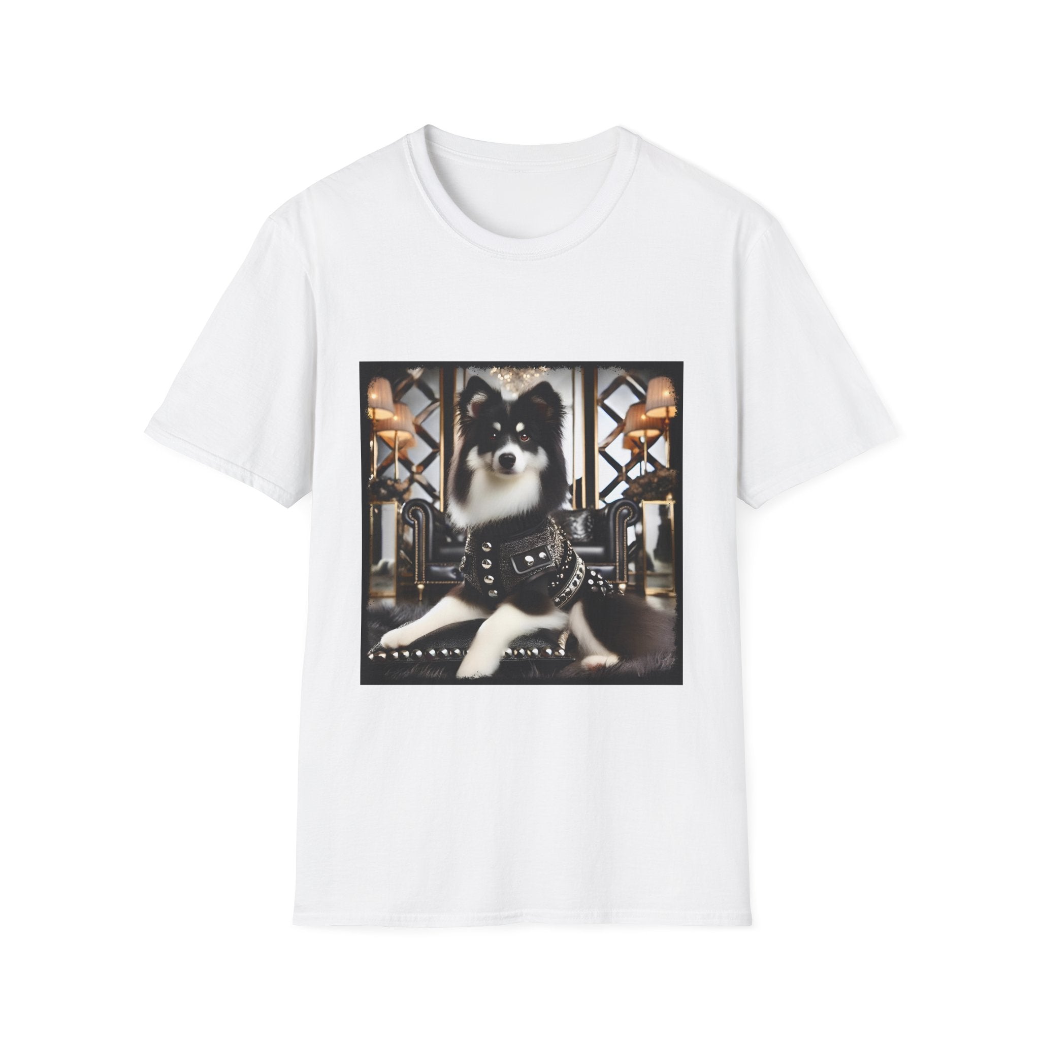 Miniature American Shepherd B&W Baddie T-Shirt – Unisex Dog Lover Gift
