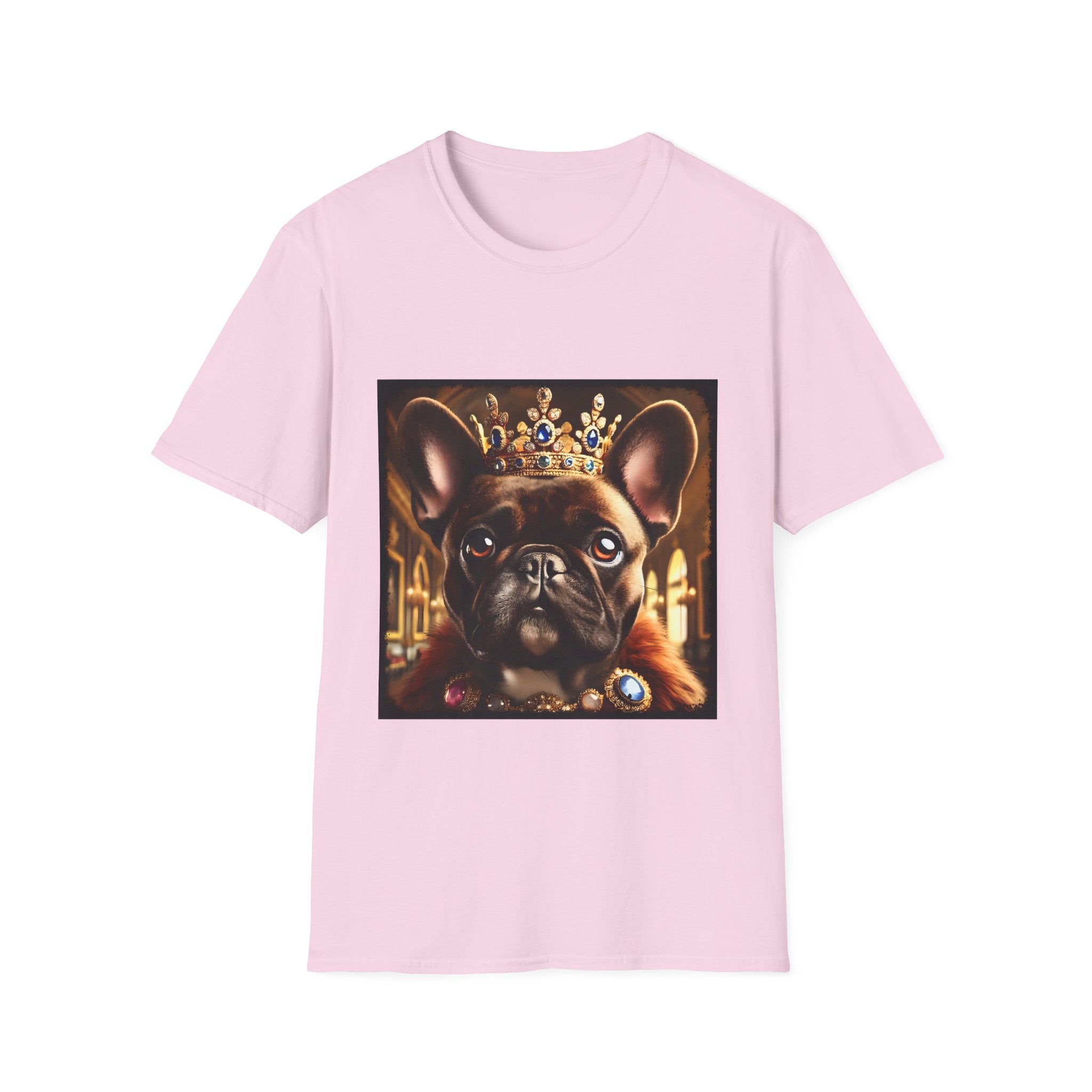 French Bulldog Majestic Muse | Unisex Dog T-Shirt