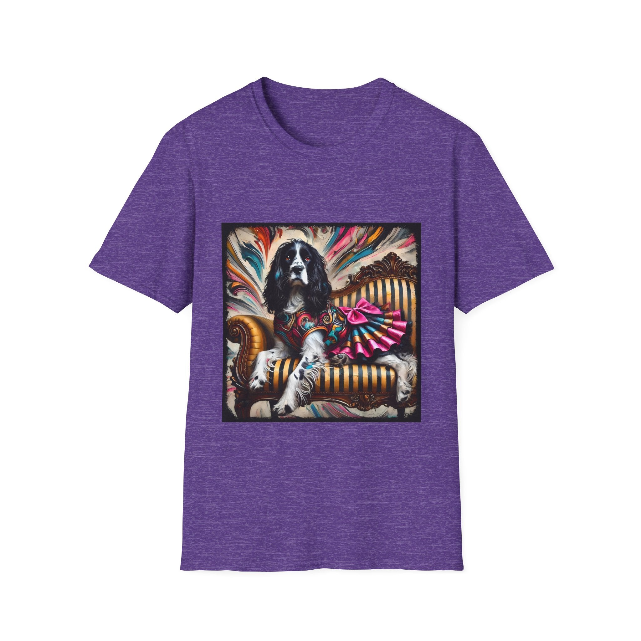 English Springer Spaniel Rebel Rocker | Unisex Dog T-Shirt