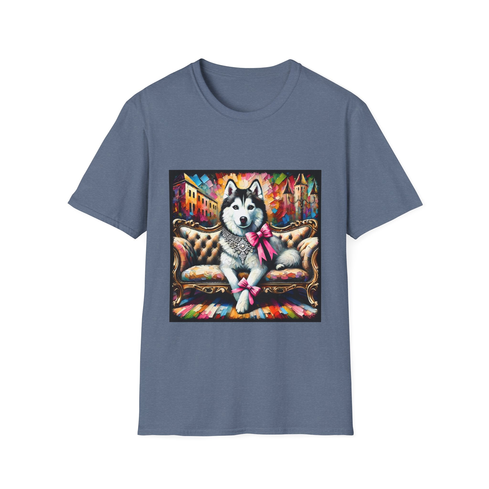 Siberian Husky Diamond Princess Classic | Unisex Dog T-Shirt