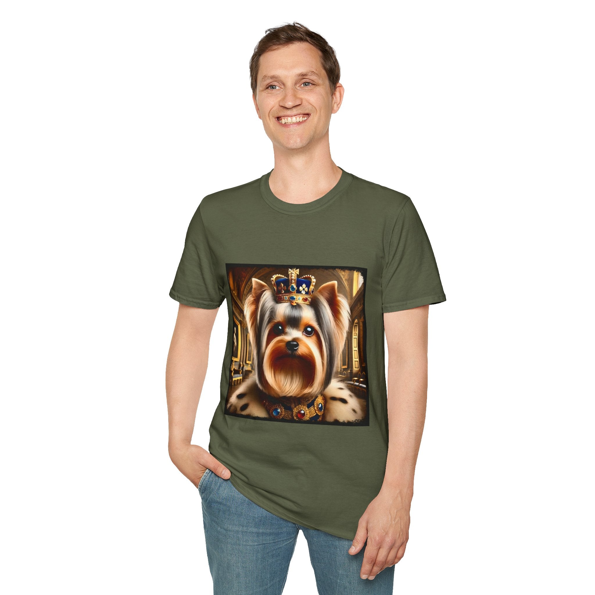 Yorkshire Terrier Royal Drip | Unisex Dog T-Shirt
