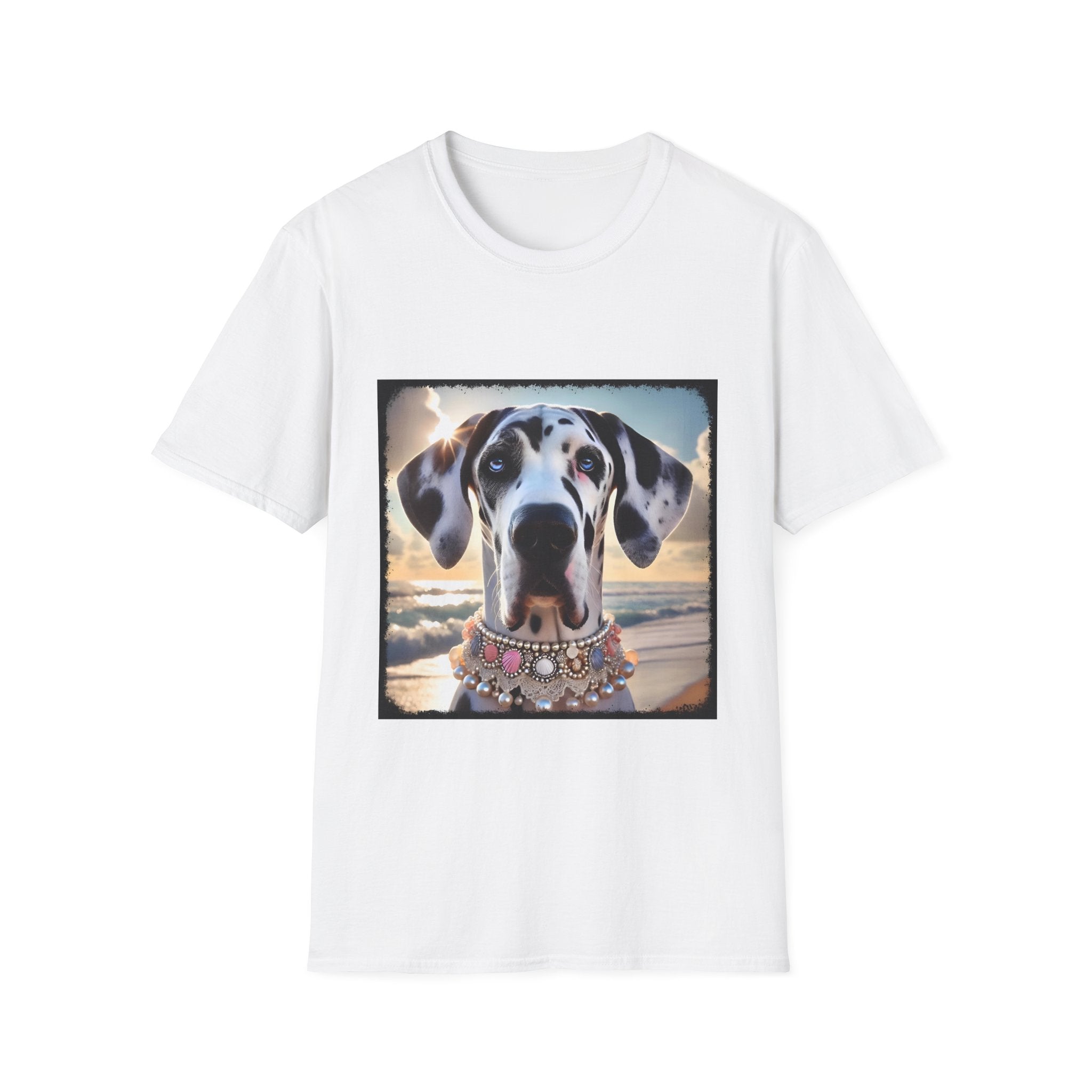 Great Dane Beach Babe | Unisex Dog T-Shirt