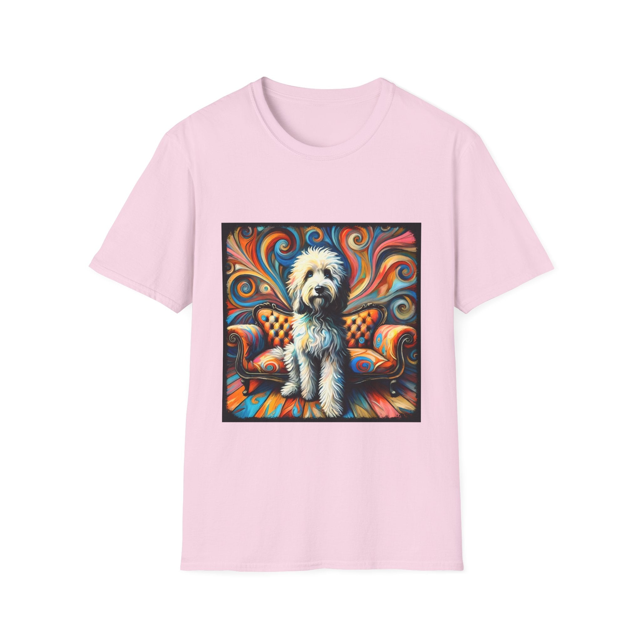 Sheepadoodle Bold Swirl | Unisex Dog T-Shirt