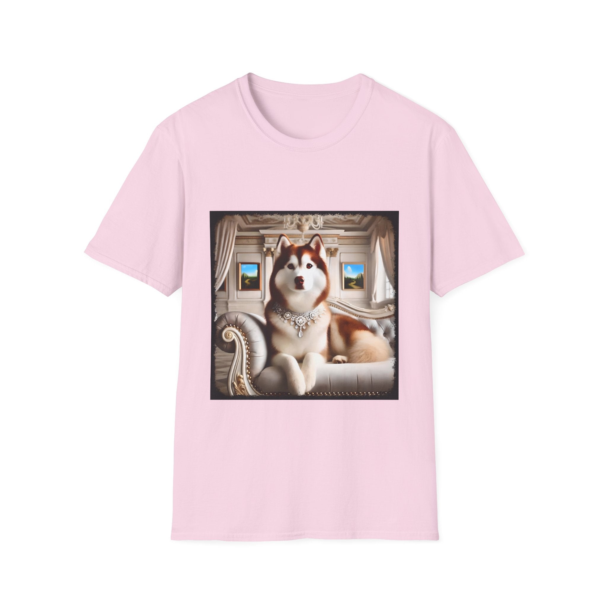 Siberian Husky Red Princess | Unisex Dog T-Shirt