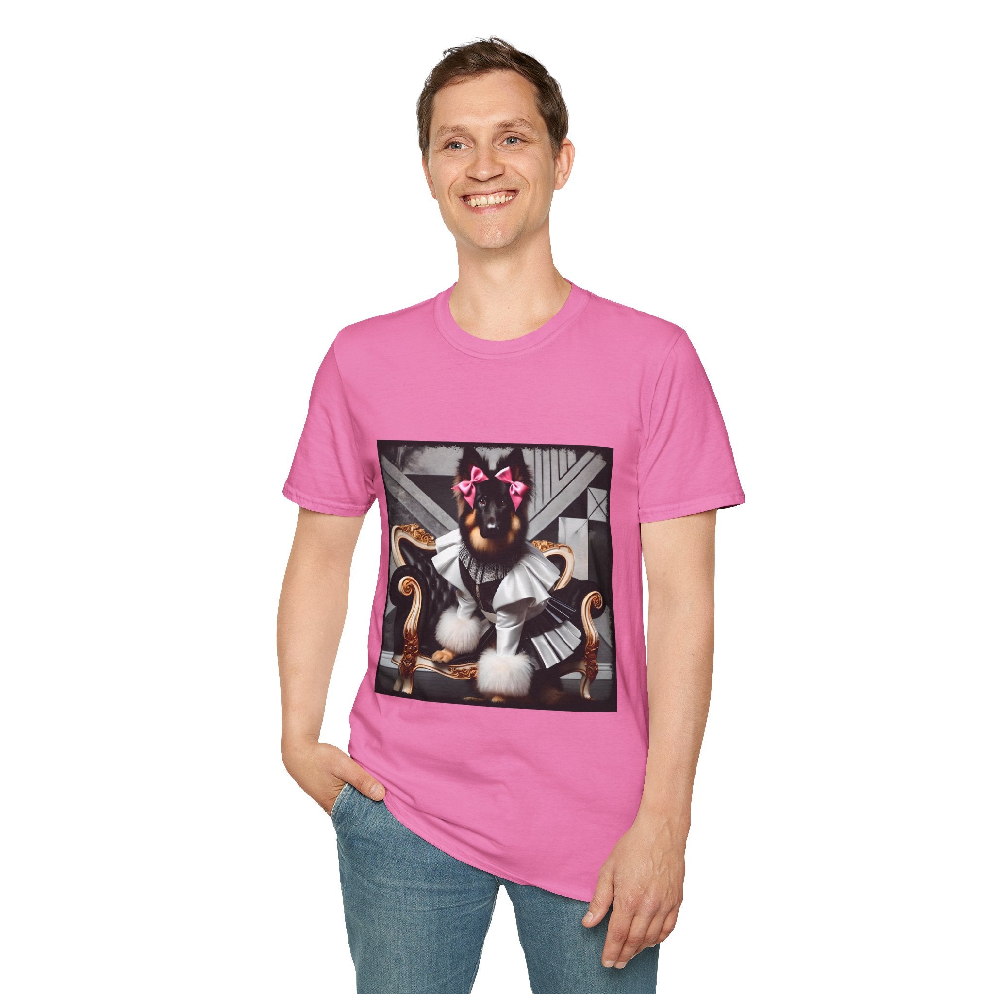 German Shepherd Classic Rocker | Unisex Dog T-Shirt