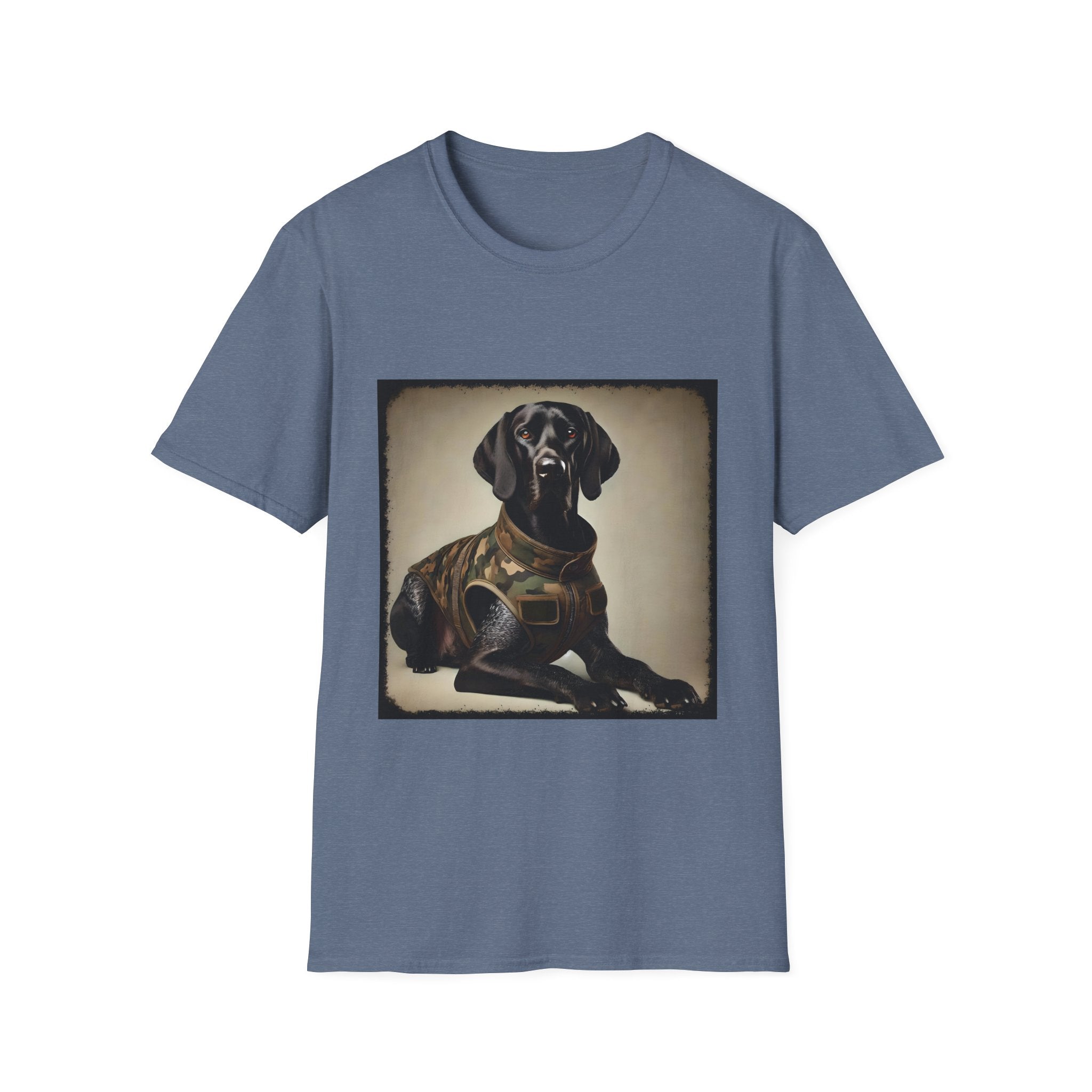 German Shorthaired Pointer Camo Cutie | Unisex Dog T-Shirt