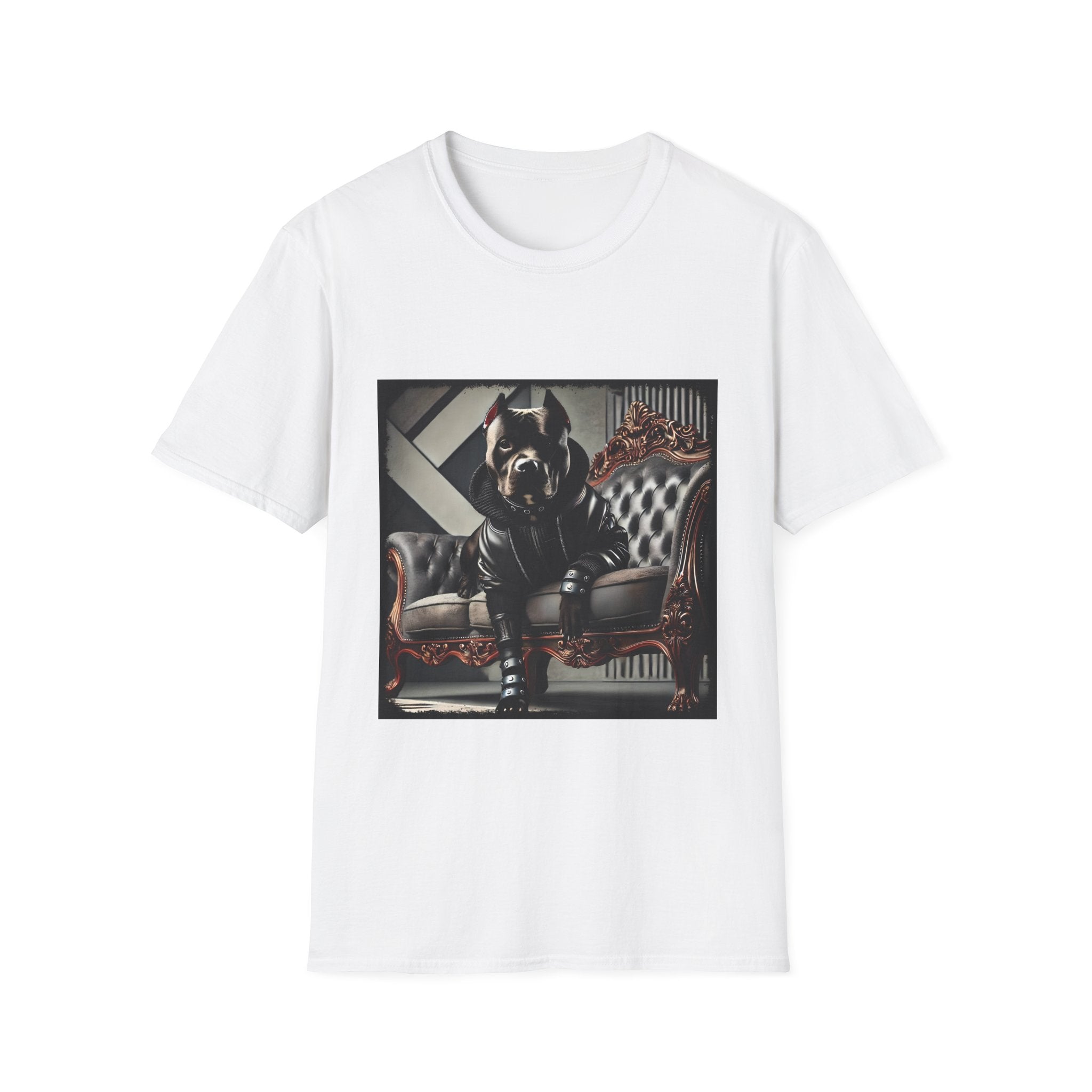 American Pit Bull Terrier Leather Rebel | Unisex Dog T-Shirt