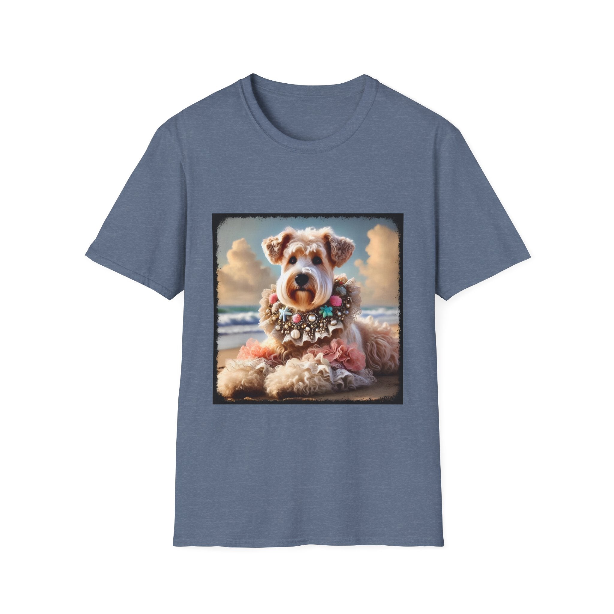 Wheaten Terrier Beach Babe | Unisex Dog T-Shirt