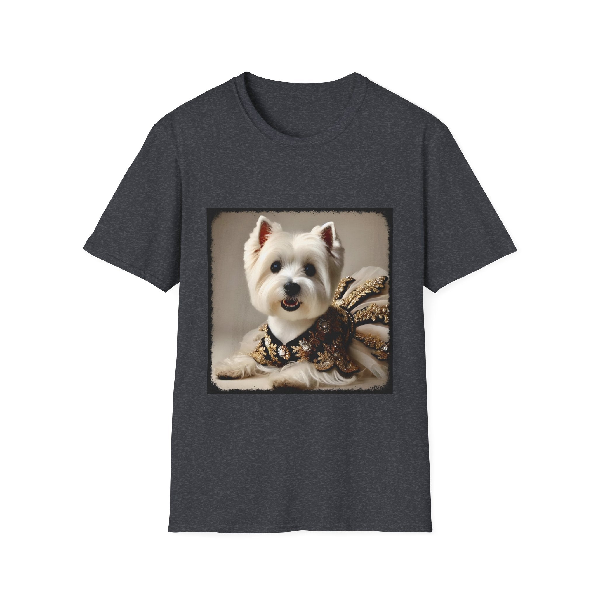 Westie pet‑portrait t‑shirt unisex