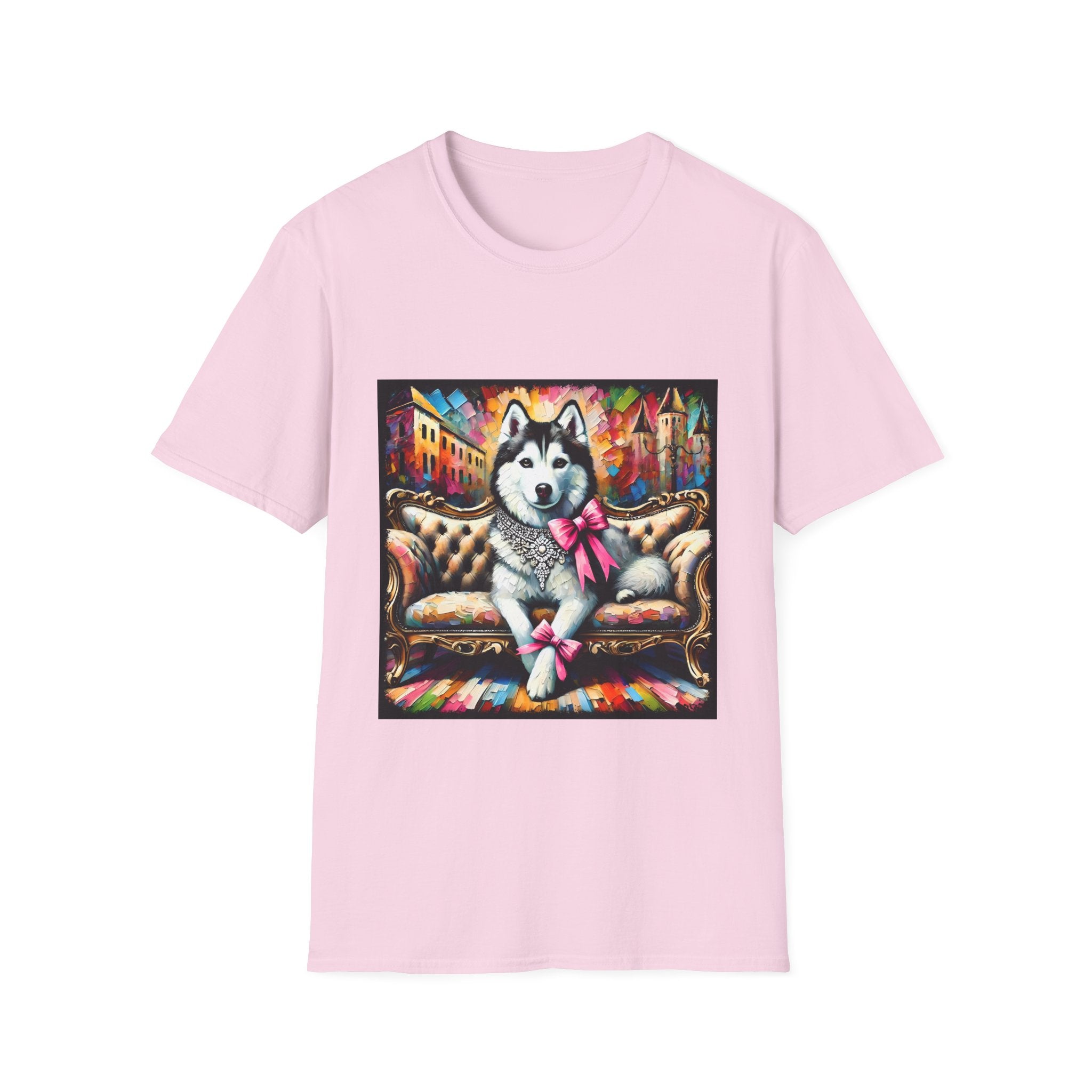 Siberian Husky Diamond Princess Classic | Unisex Dog T-Shirt