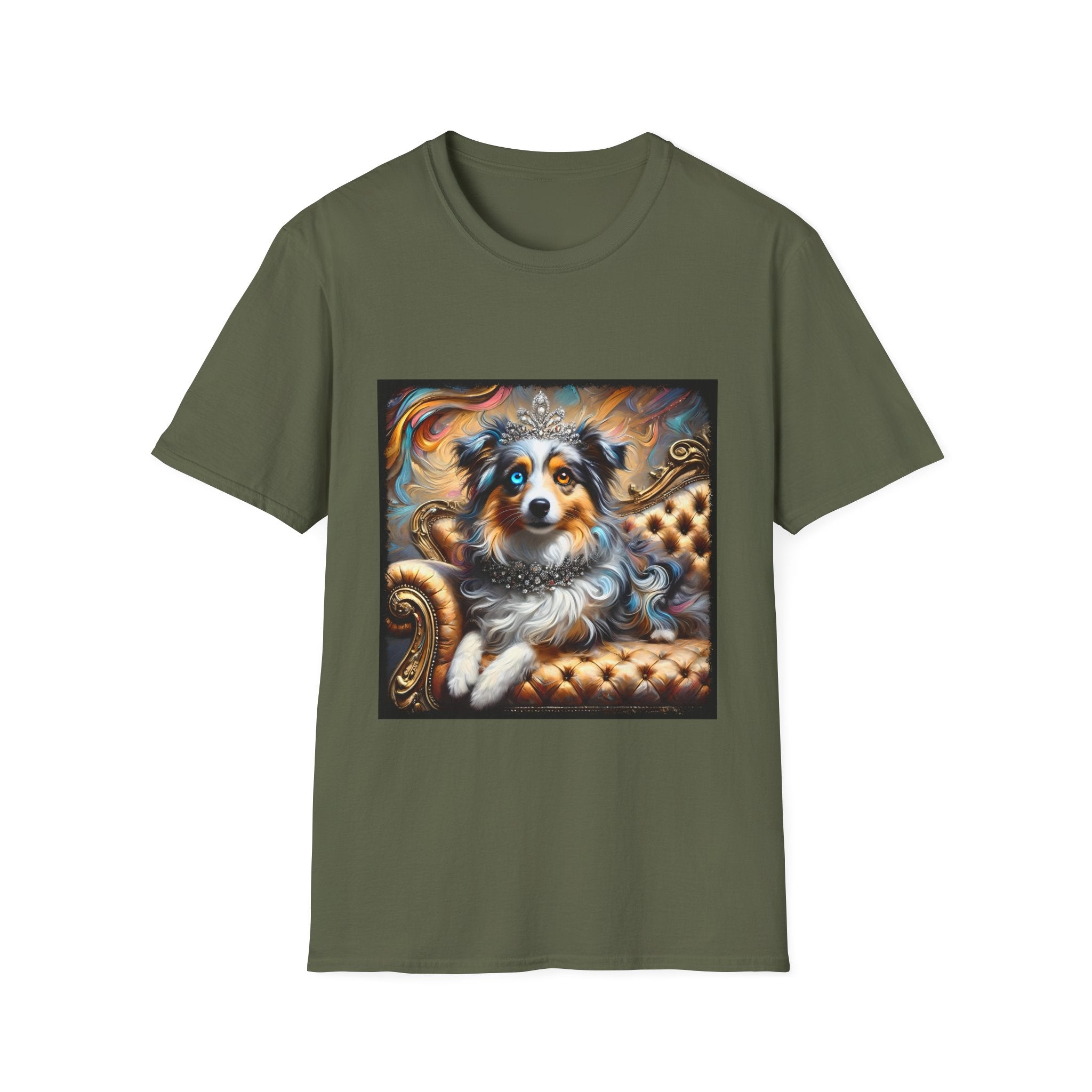 Miniature American Shepherd Stunning Swirl | Unisex Dog T-Shirt