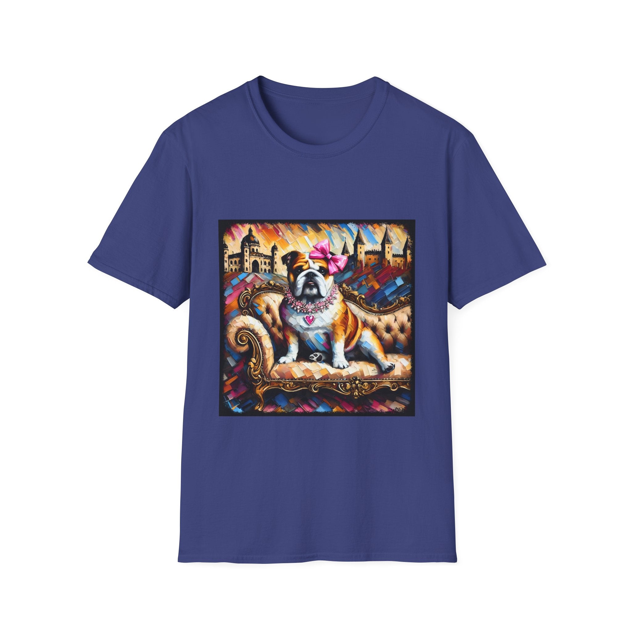 Bulldog Diamond Princess Classic | Unisex Dog T-Shirt